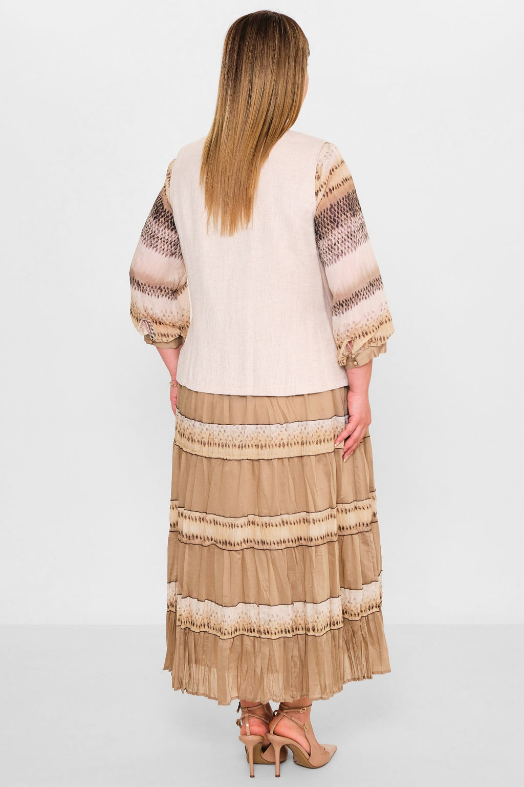 Gumanize - Plus Size Dress (GMZ2025-841-7706) - 8690200142215