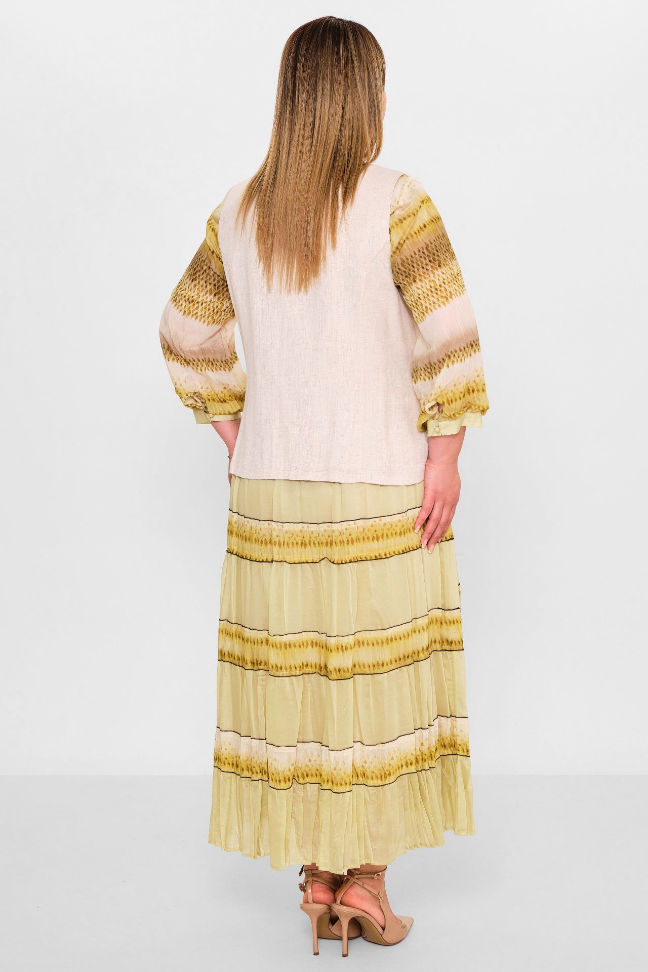 Gumanize - Plus Size Dress (GMZ2025-841-7706) - 8690200142222