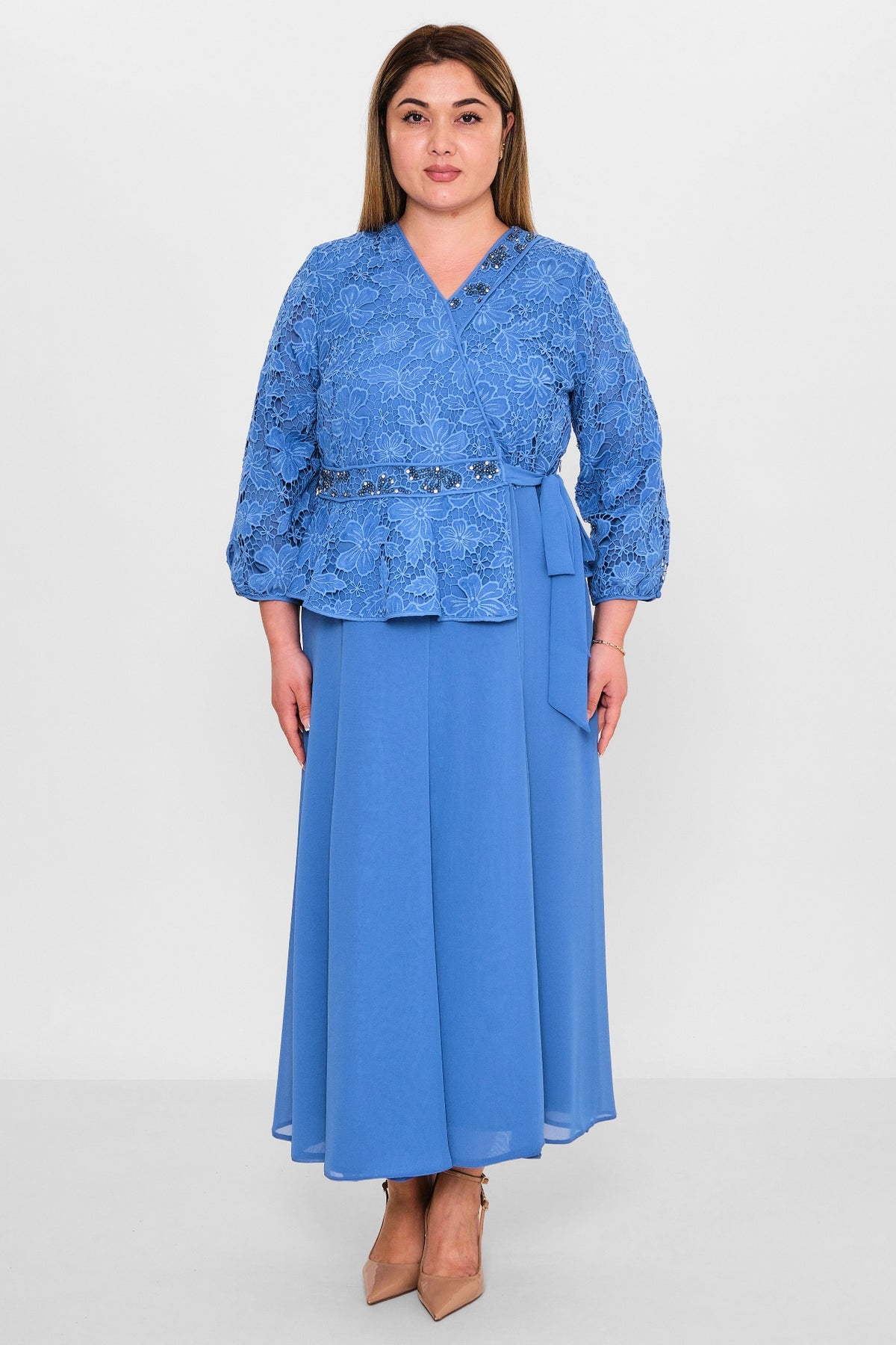 Gumanize - Plus Size Dress (GMZ2026-48-8127) - 8690200142246