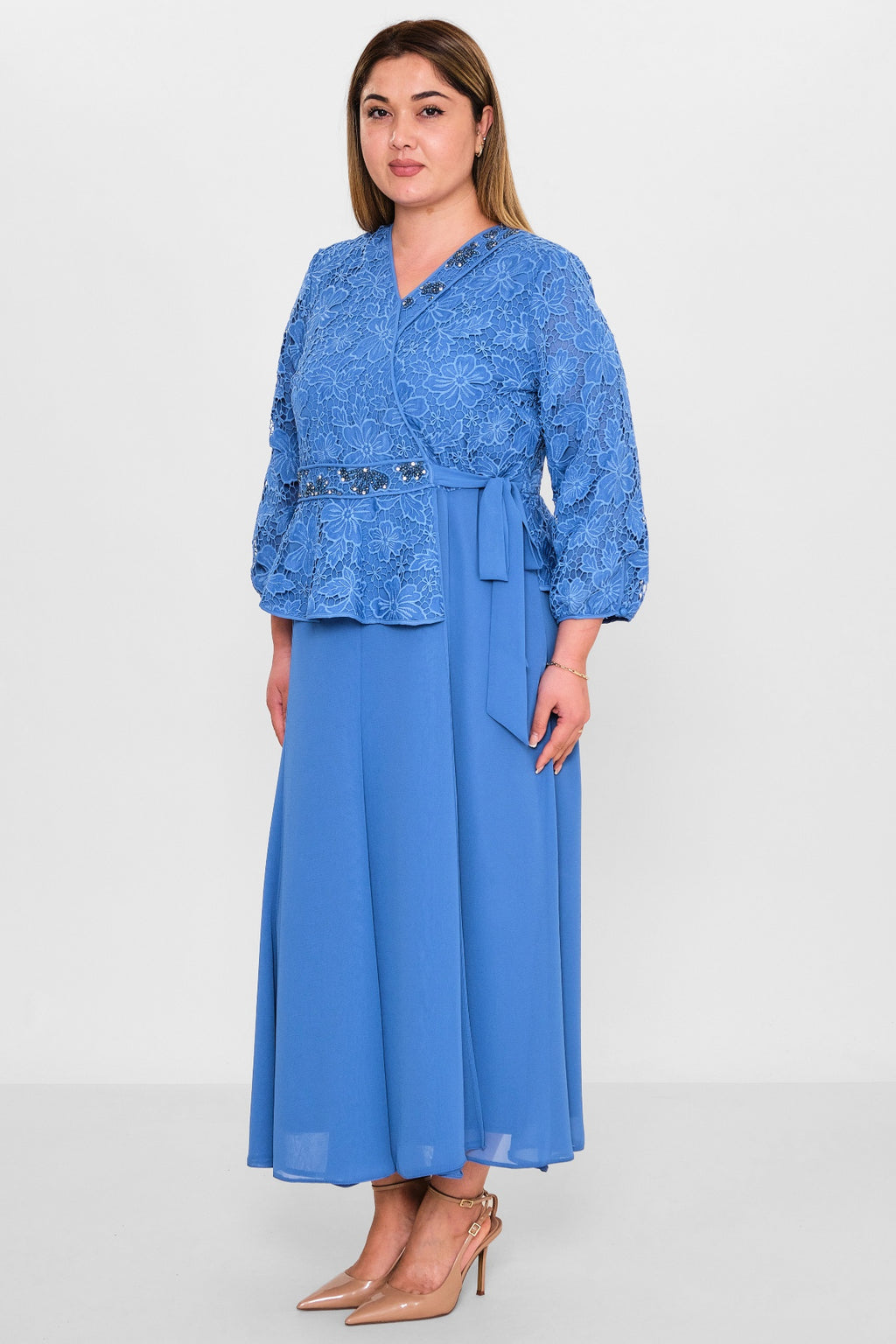 Gumanize - Plus Size Dress (GMZ2026-48-8127) - 8690200142246