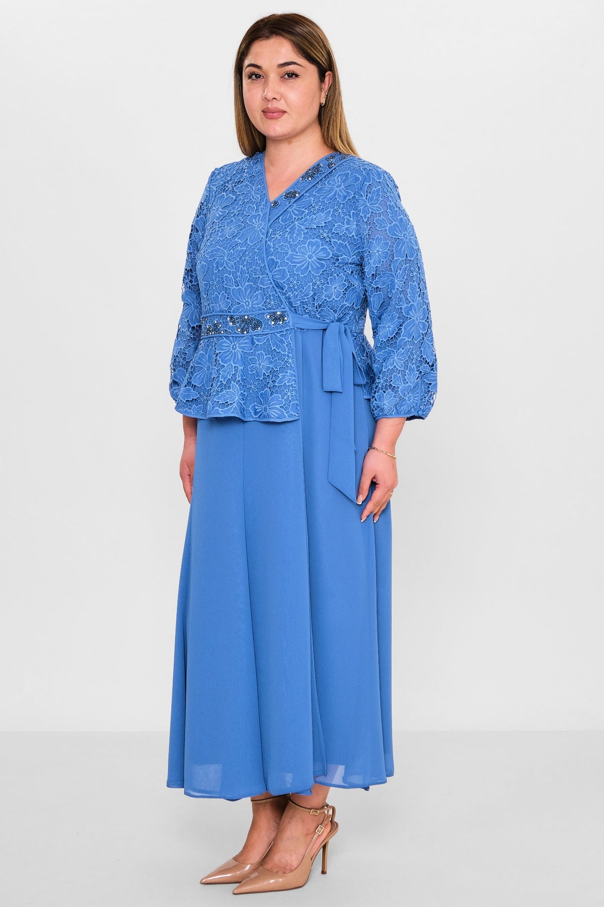 Gumanize - Plus Size Dress (GMZ2026-48-8127) - 8690200142246