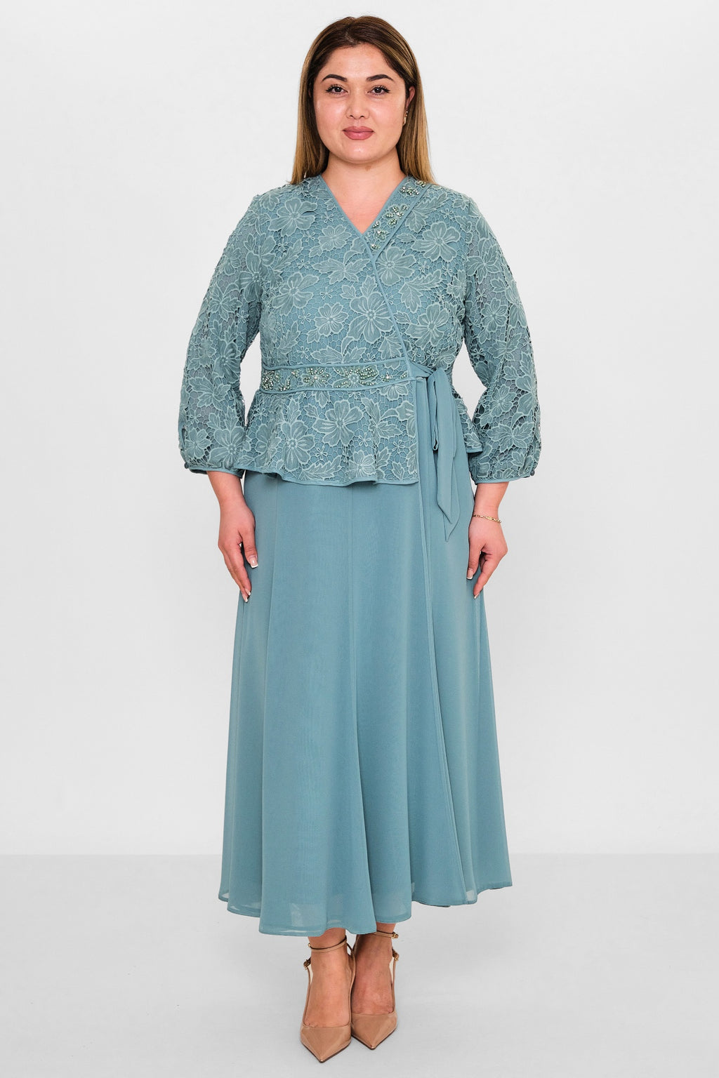 Gumanize - Plus Size Dress (GMZ2026-48-8127) - 8690200142253