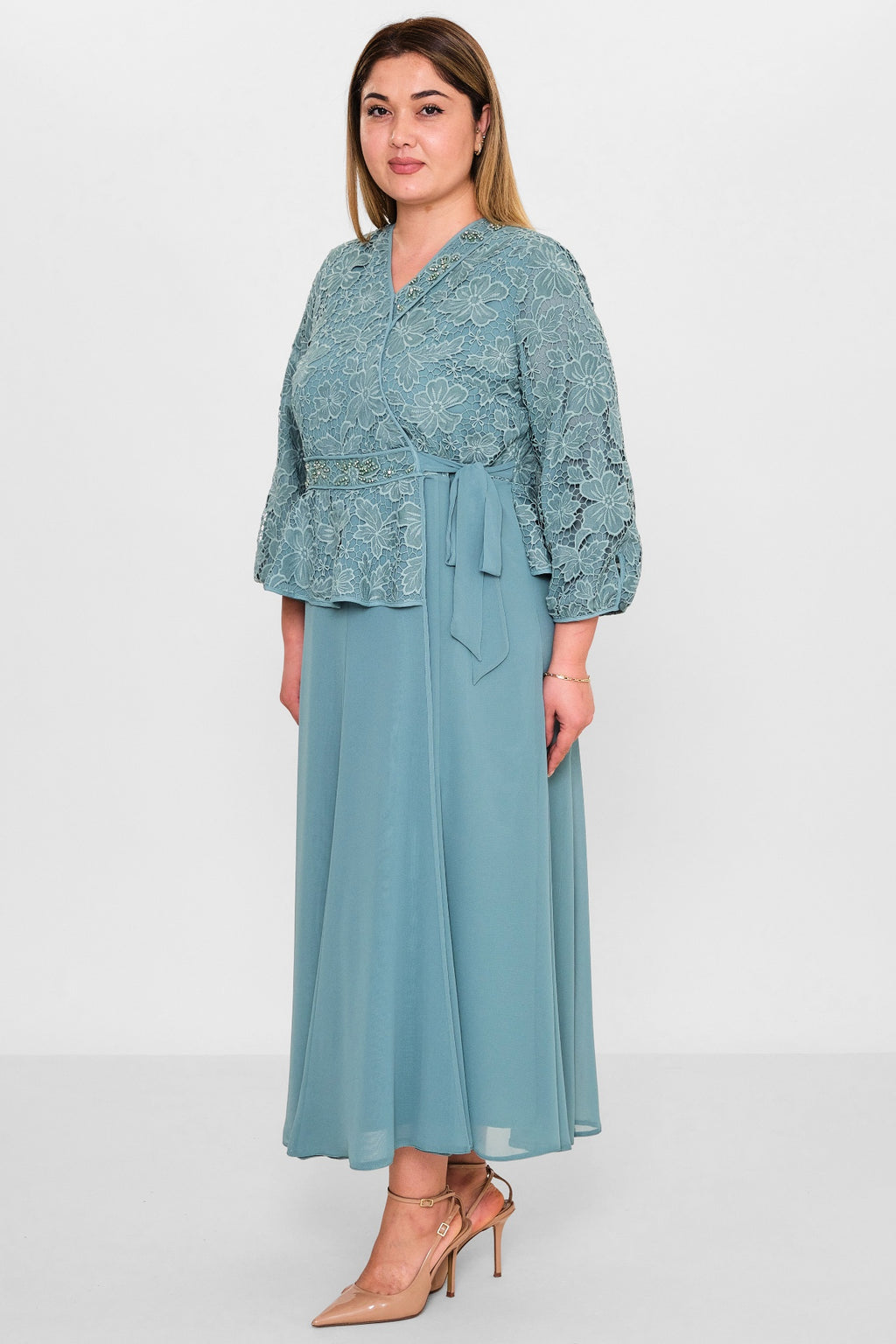 Gumanize - Plus Size Dress (GMZ2026-48-8127) - 8690200142253