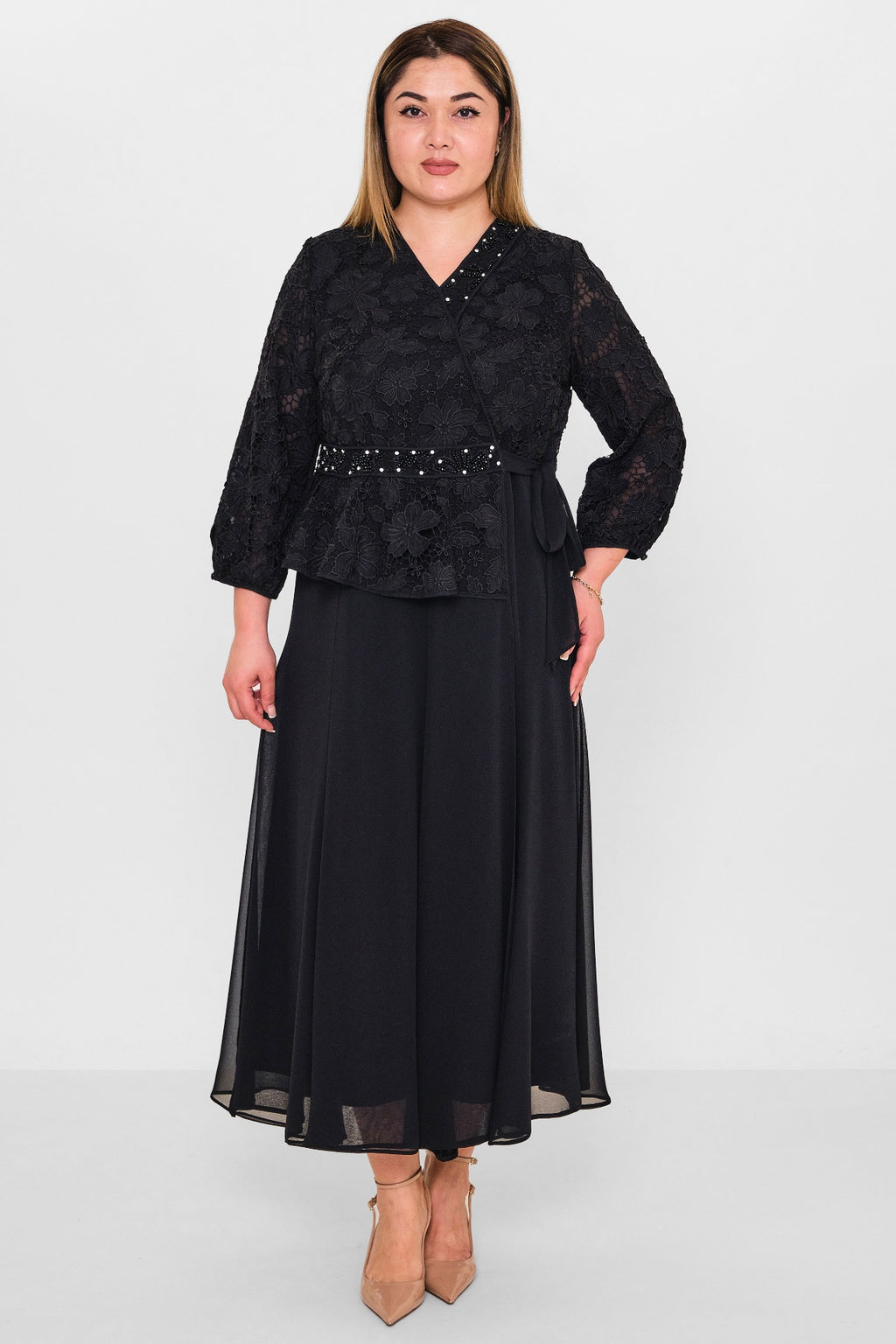 Gumanize - Plus Size Dress (GMZ2026-48-8127) - 8690200142260