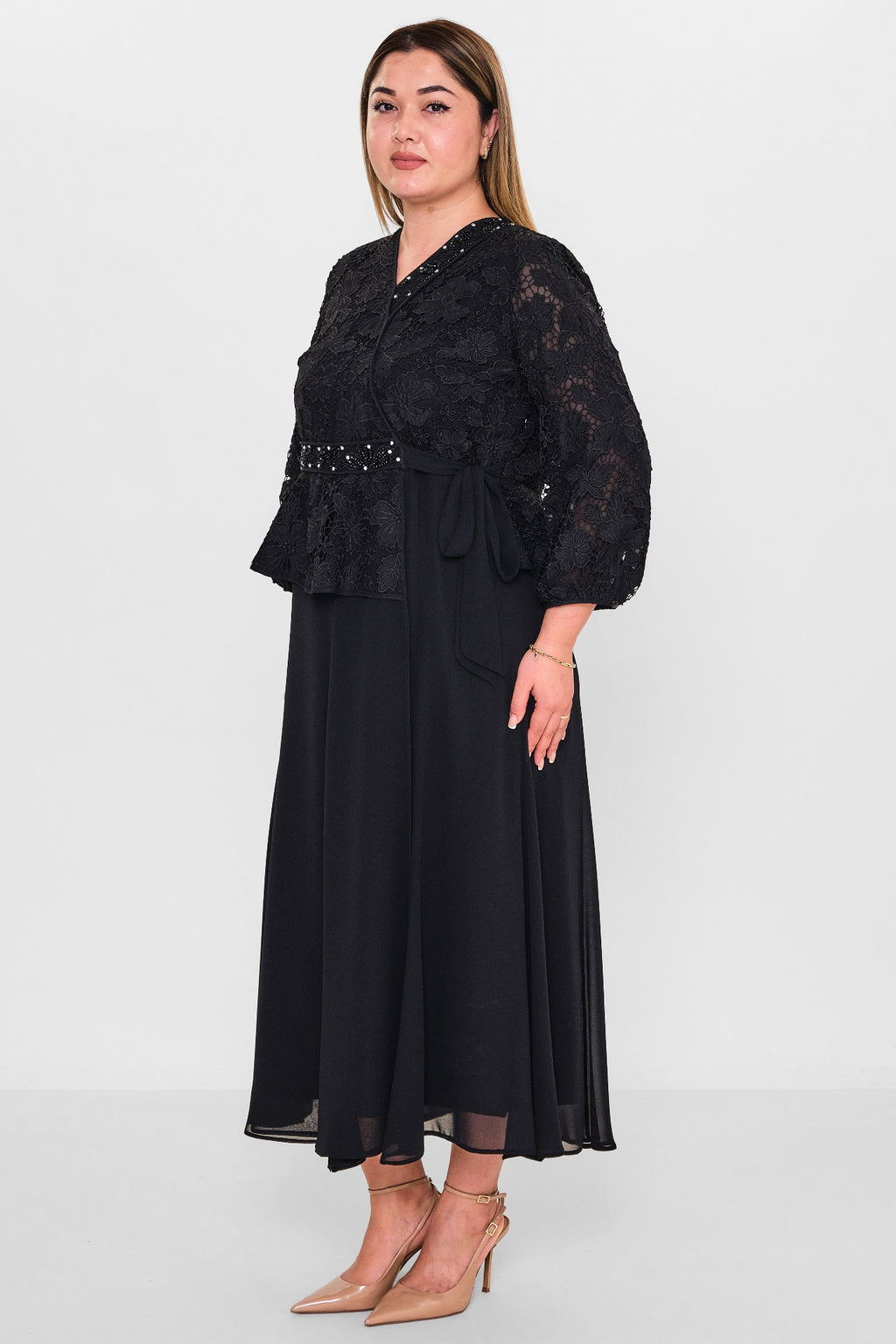Gumanize - Plus Size Dress (GMZ2026-48-8127) - 8690200142260