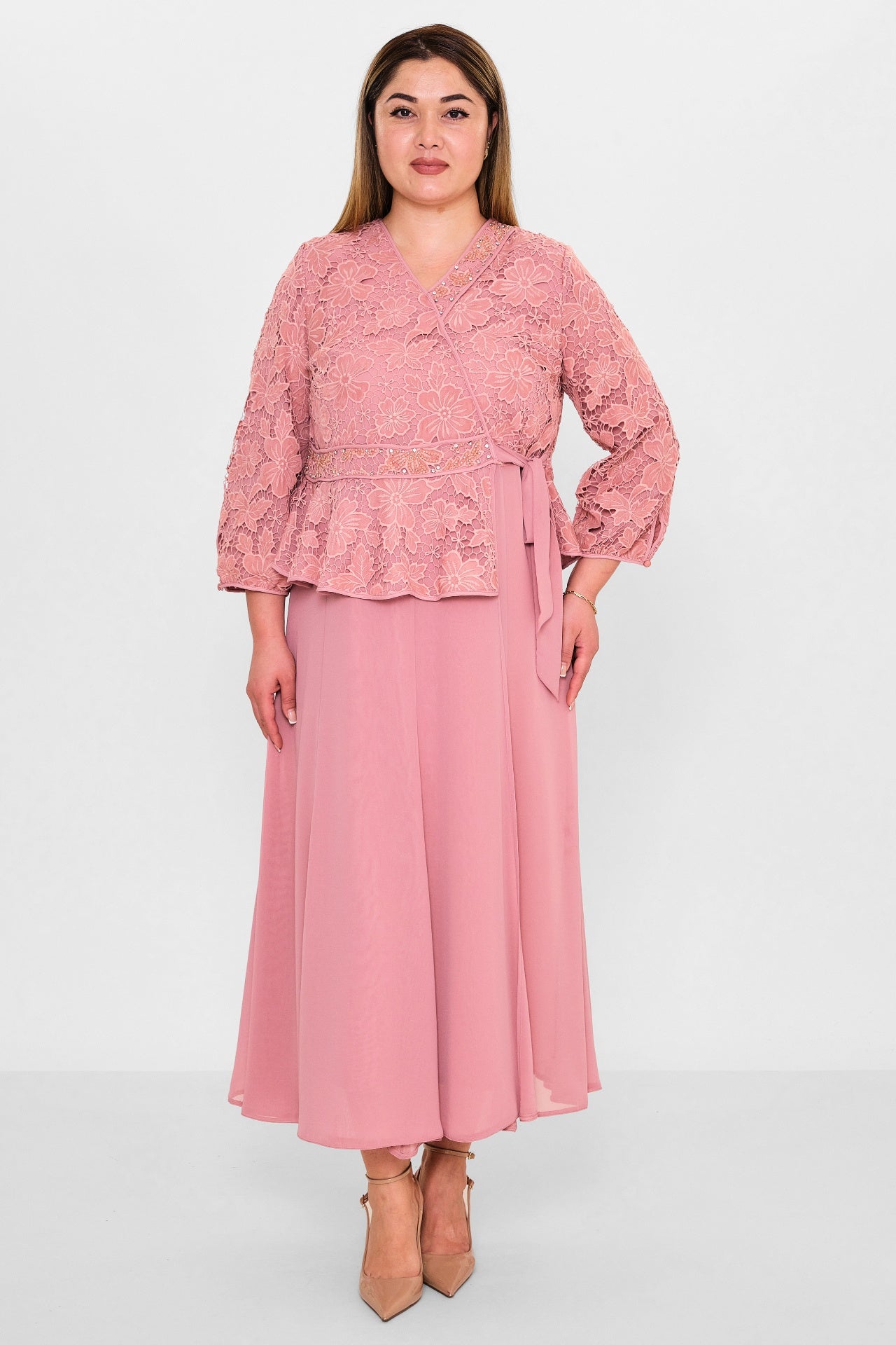 Gumanize - Plus Size Dress (GMZ2026-48-8127) - 8690200142277