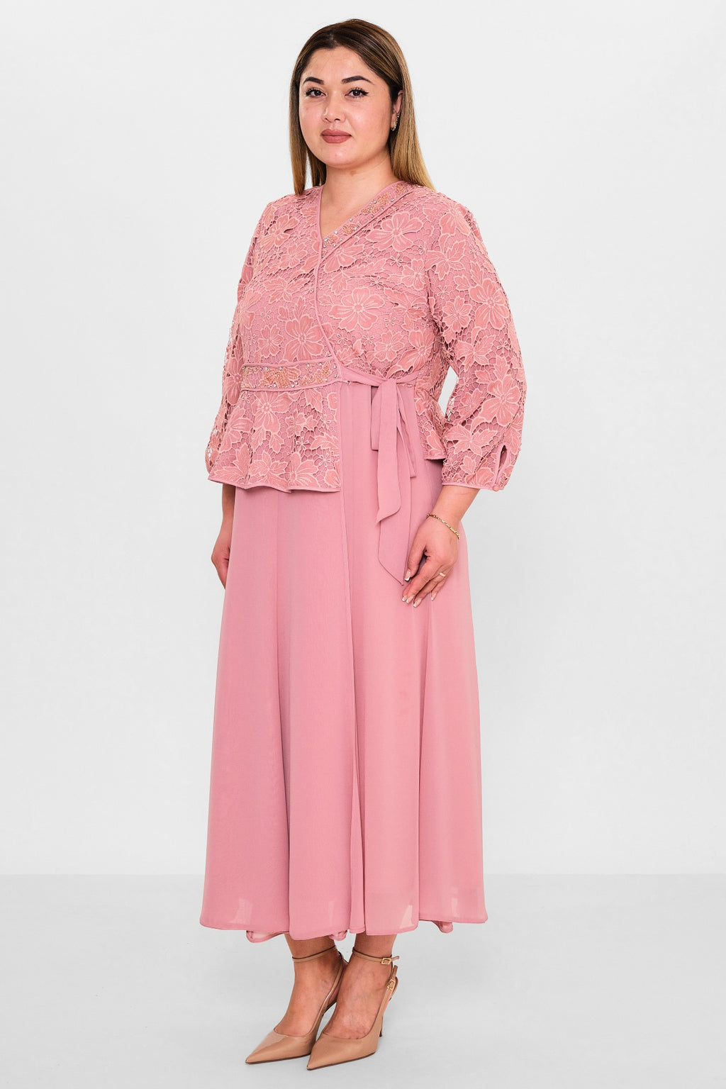 Gumanize - Plus Size Dress (GMZ2026-48-8127) - 8690200142277
