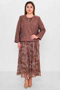 Gumanize - Plus Size Dress (GMZ2026-657-8181) - 8690200142291