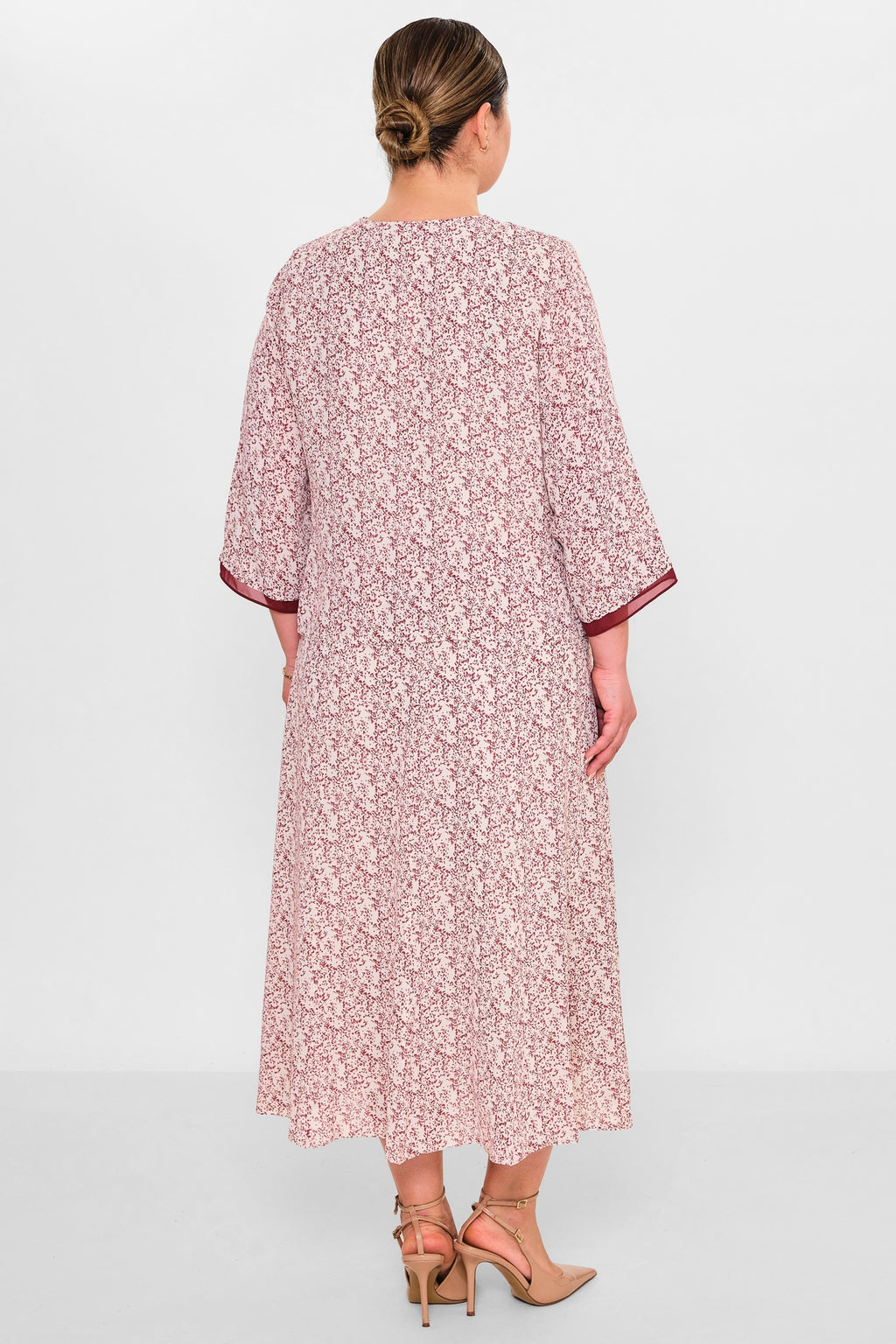 Gumanize - Extended Plus Size Dress (GMZ2026-797-8185) - 8690200142338