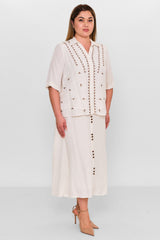 Gumanize - Plus Size Suit (GMZTK269-7715) - 8690200142352
