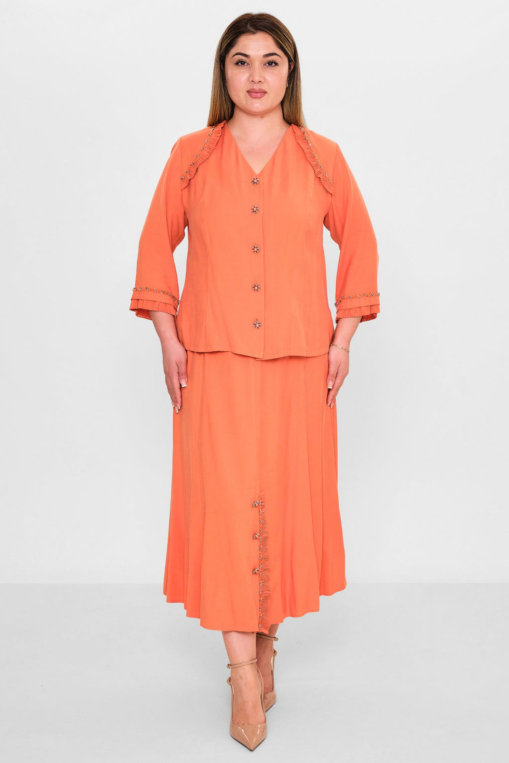 Gumanize - Plus Size Suit (GMZTK283-6934) - 8690200142383