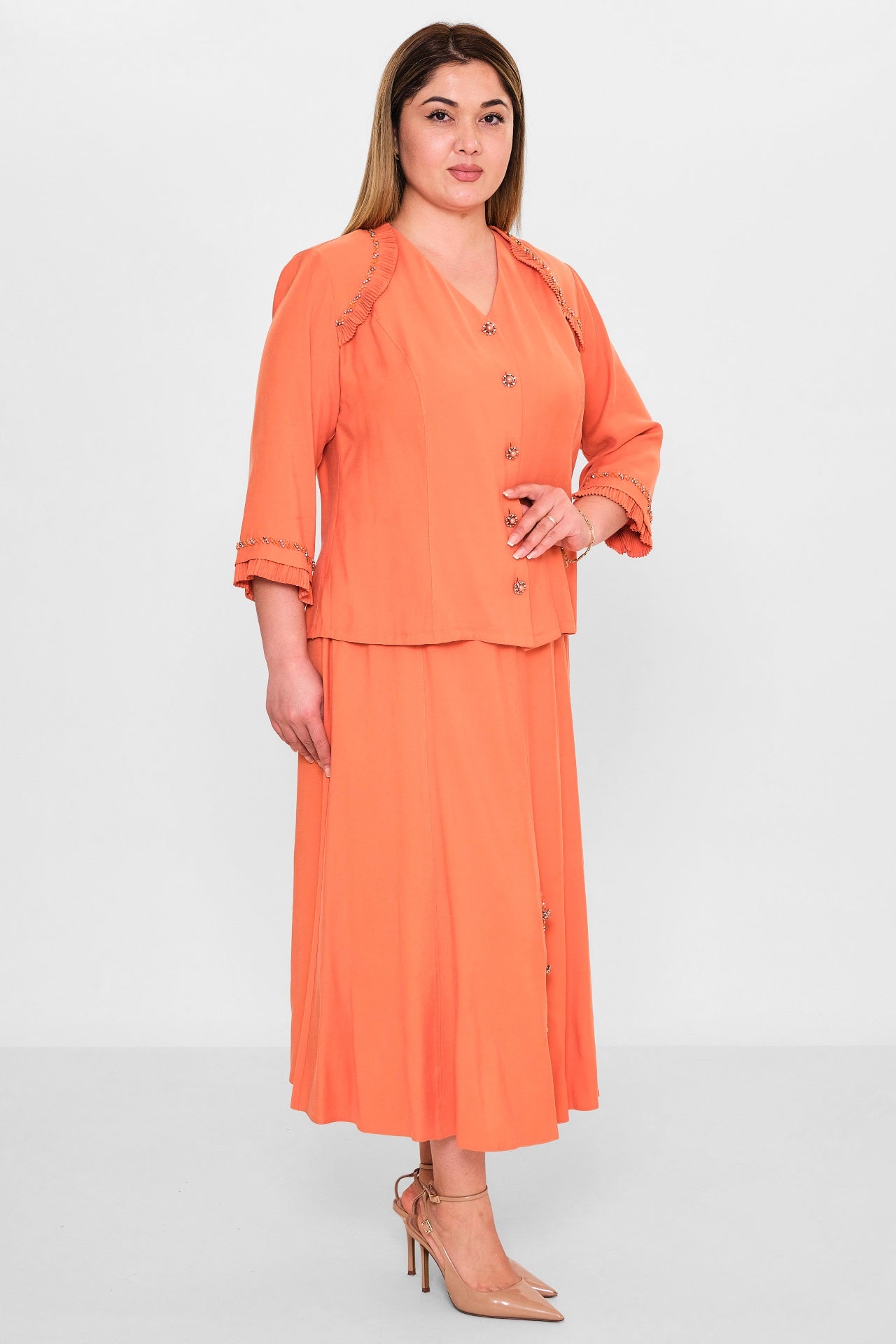 Gumanize - Plus Size Suit (GMZTK283-6934) - 8690200142383