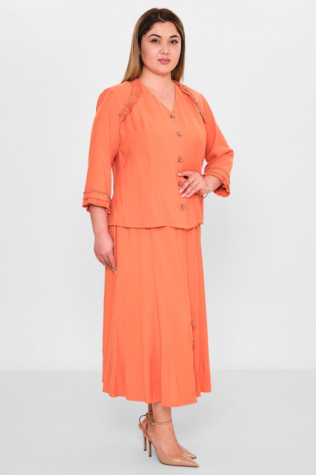 Gumanize - Plus Size Suit (GMZTK283-6934) - 8690200142383