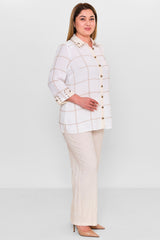 Gumanize - Plus Size Suit (GMZTK290-7745) - 8690200142413