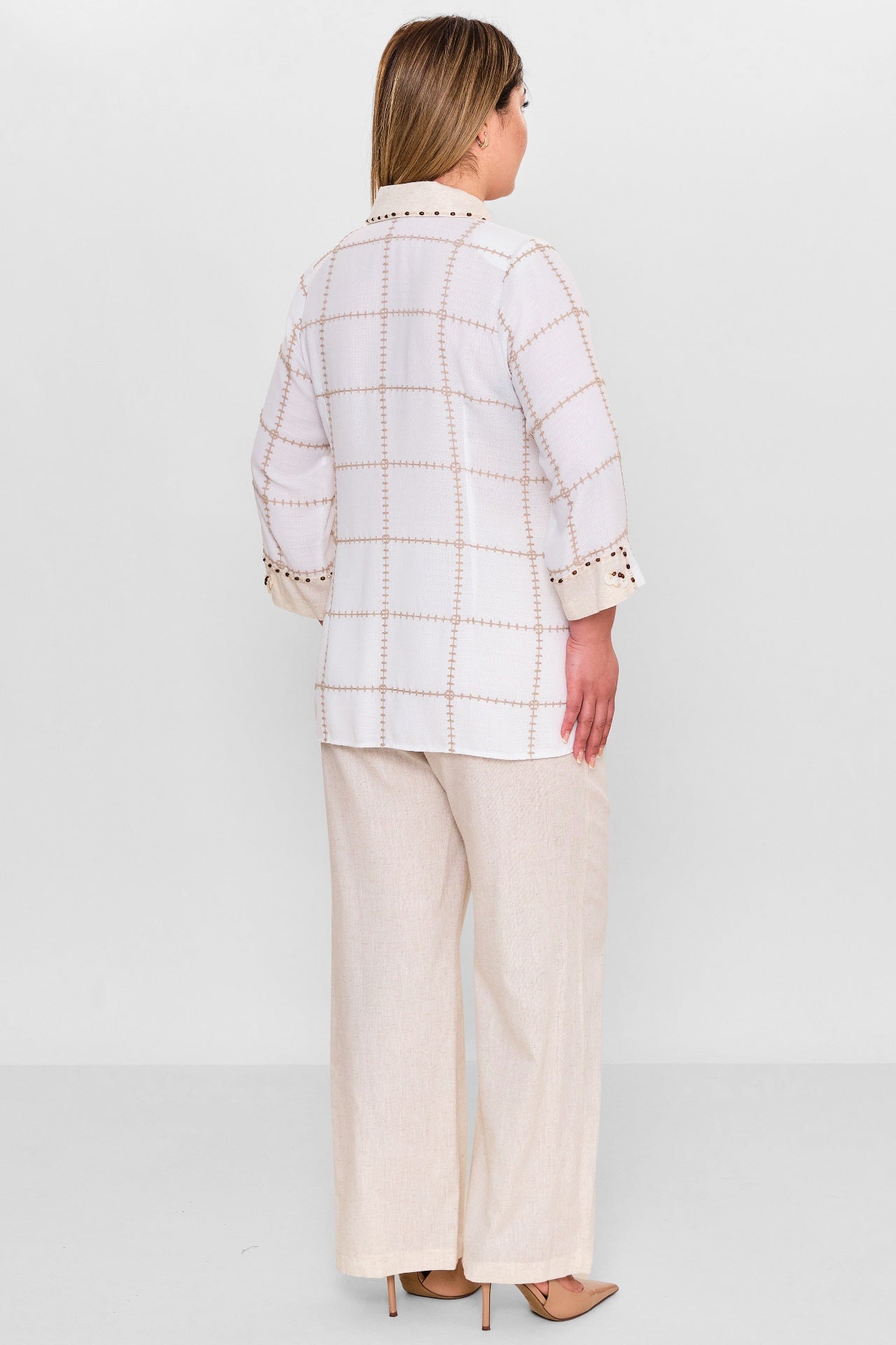 Gumanize - Plus Size Suit (GMZTK290-7745) - 8690200142413