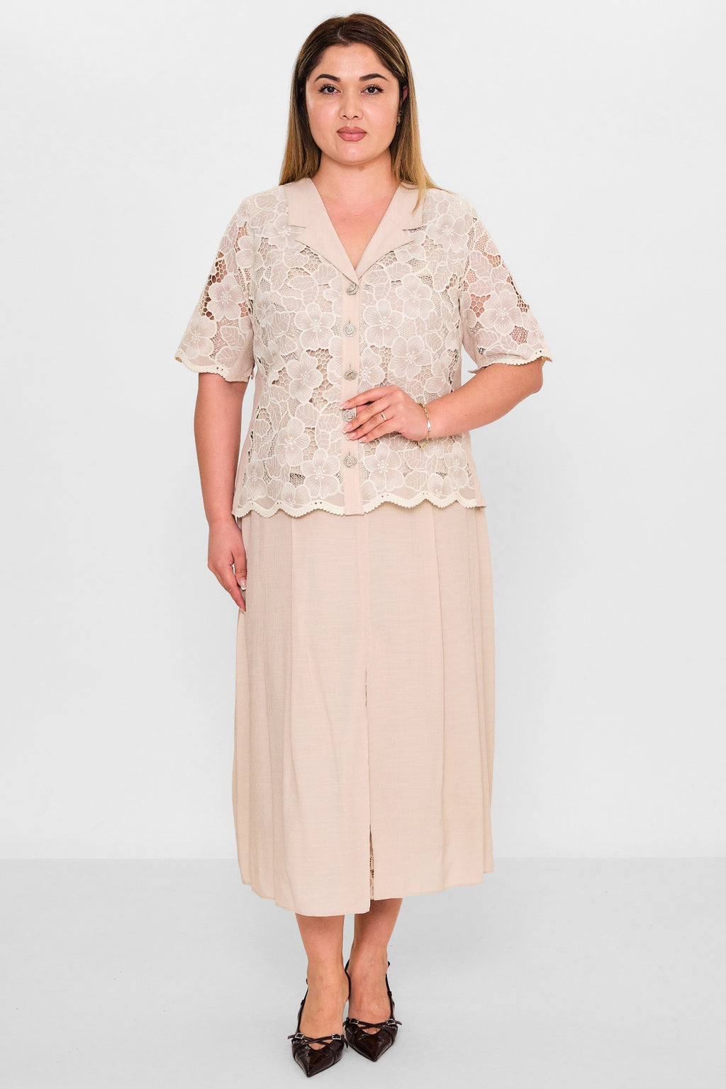 Gumanize - Plus Size Suit (GMZTK361-8125) - 8690200142444