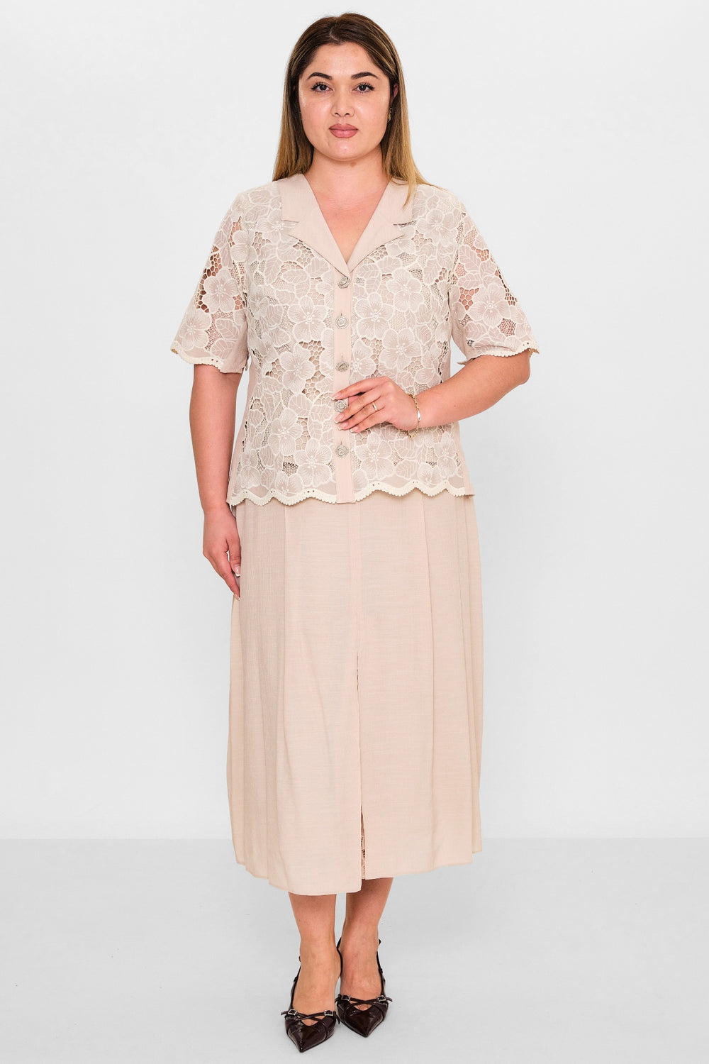 Gumanize - Plus Size Suit (GMZTK361-8125) - 8690200142444