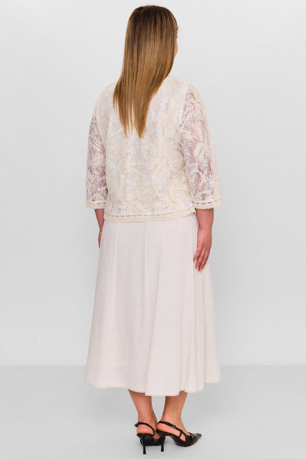 Gumanize - Plus Size Dress (GMZTK405-7688) - 8690200142475