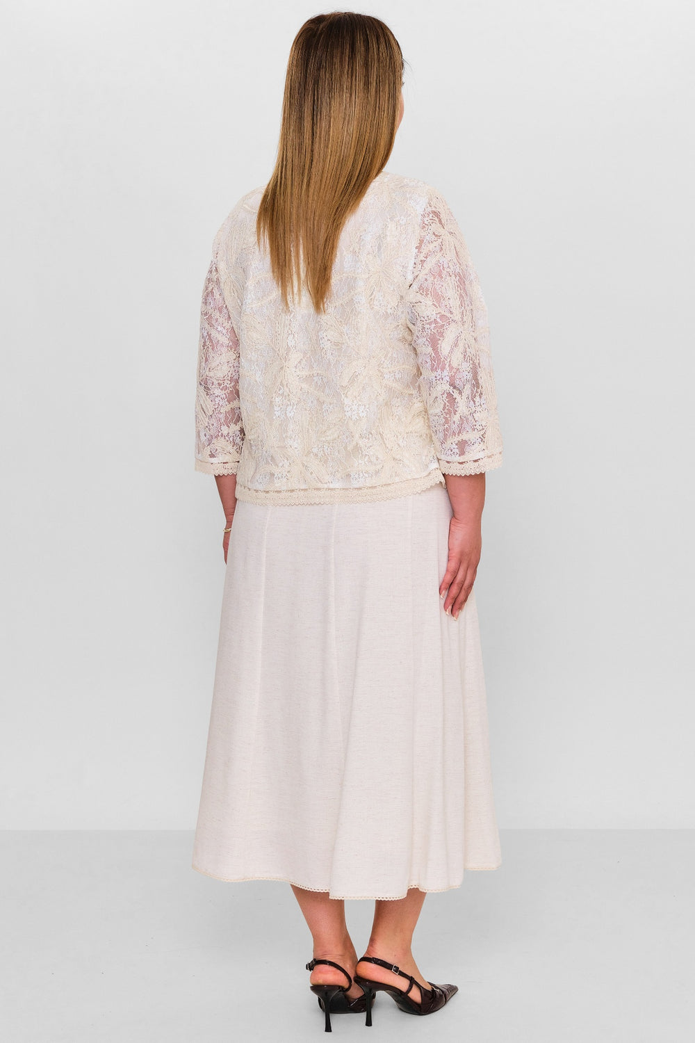 Gumanize - Plus Size Dress (GMZTK405-7688) - 8690200142475