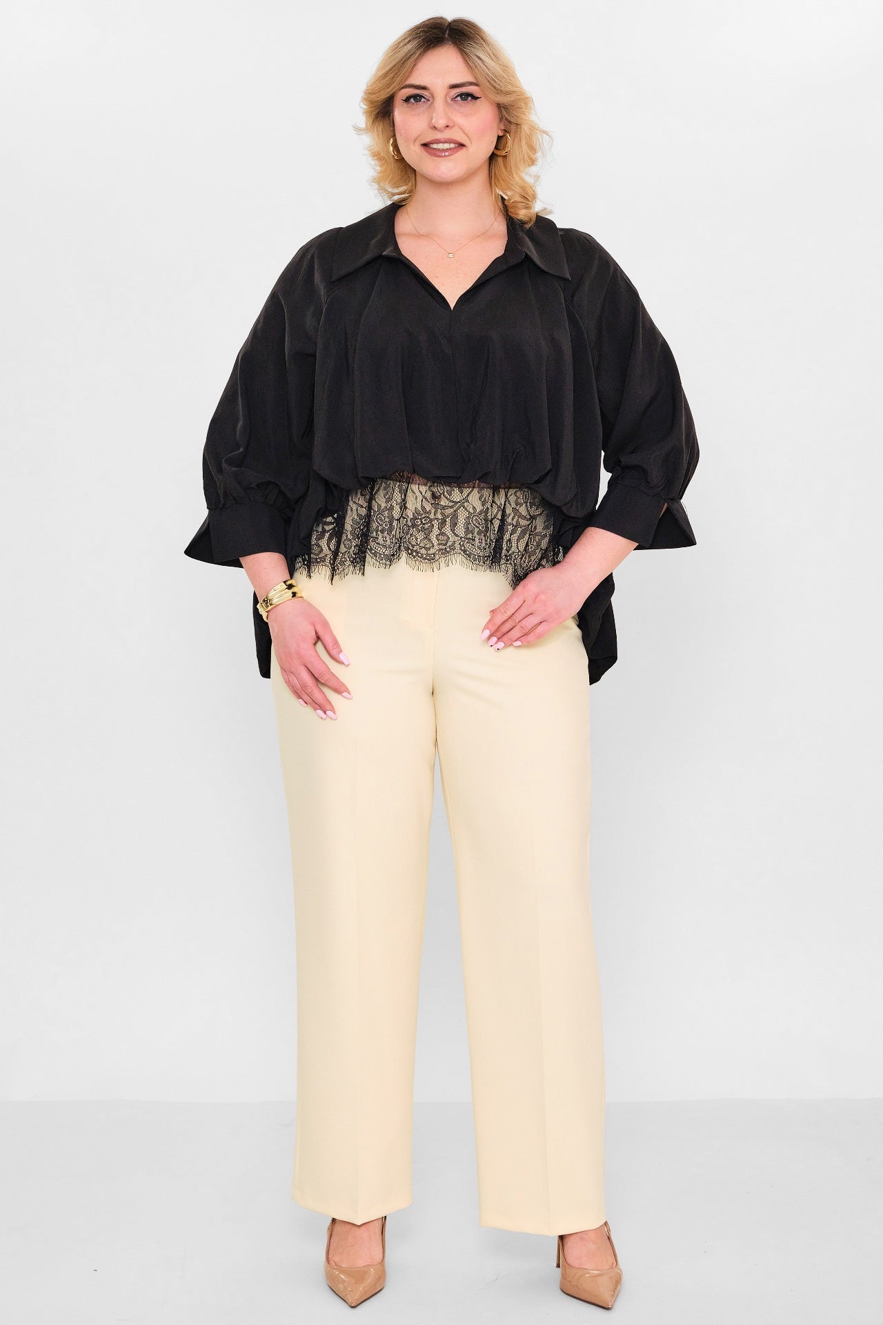 Greencountry - Plus Size Blouse (GRC26Y1464BB) - 8690200142512
