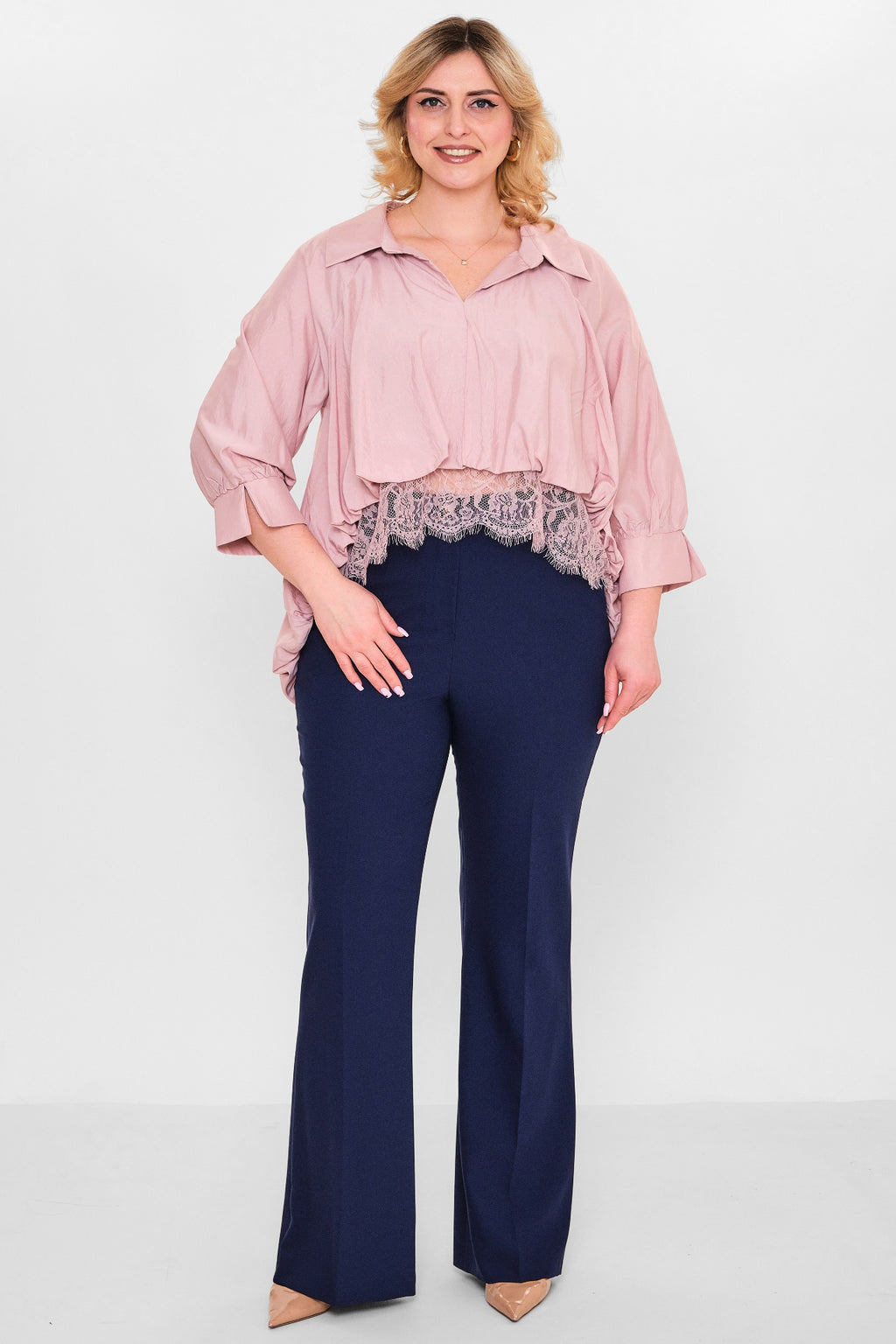 Greencountry - Plus Size Blouse (GRC26Y1464BB) - 8690200142529
