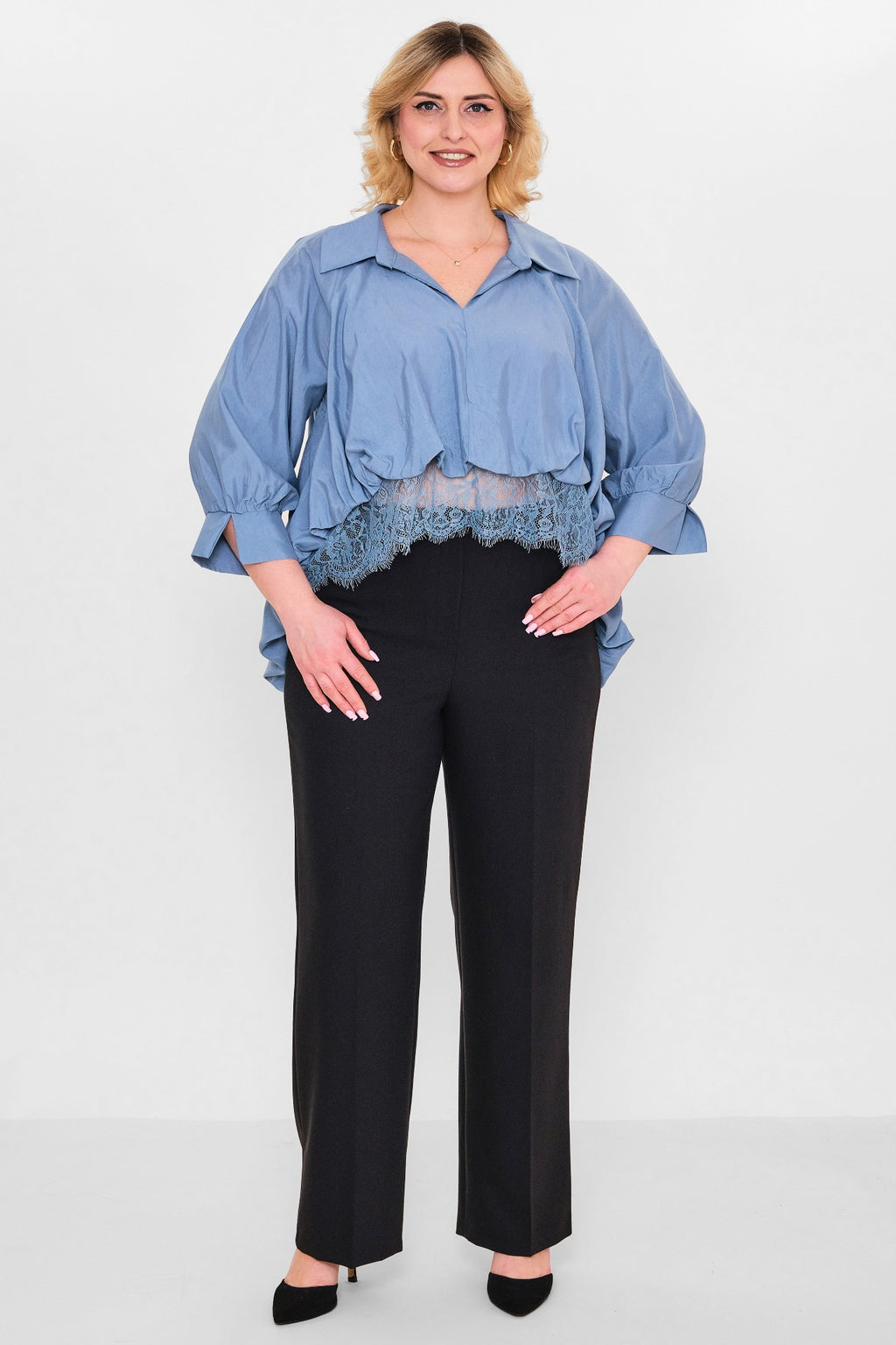 Greencountry - Plus Size Blouse (GRC26Y1464BB) - 8690200142536