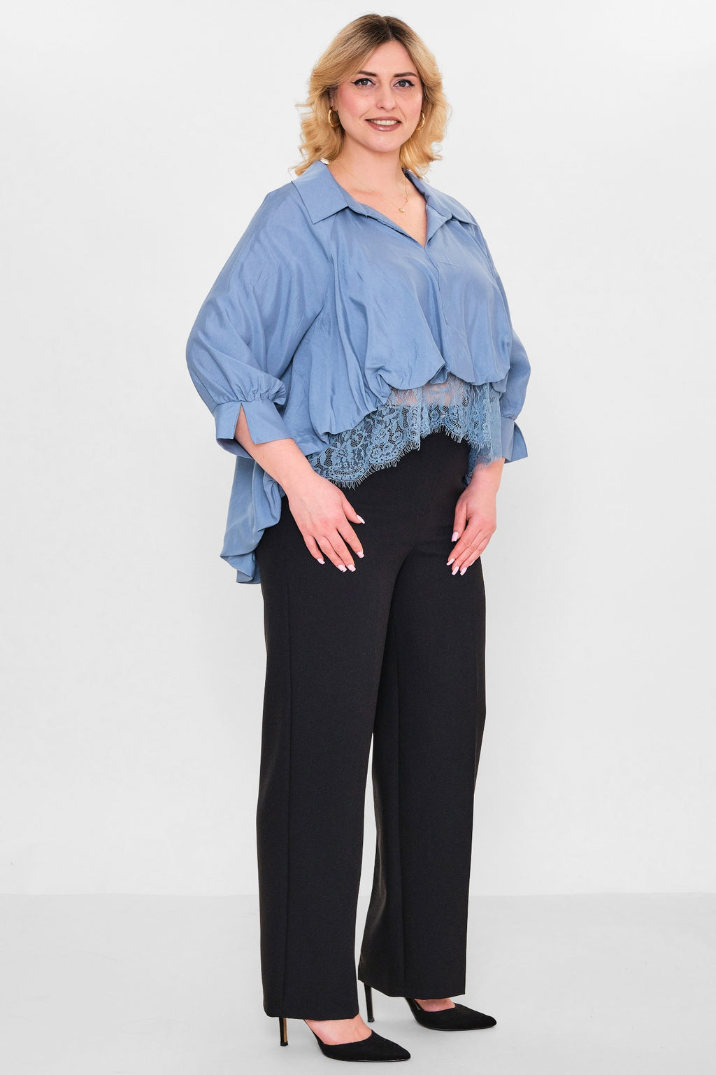 Greencountry - Plus Size Blouse (GRC26Y1464BB) - 8690200142536
