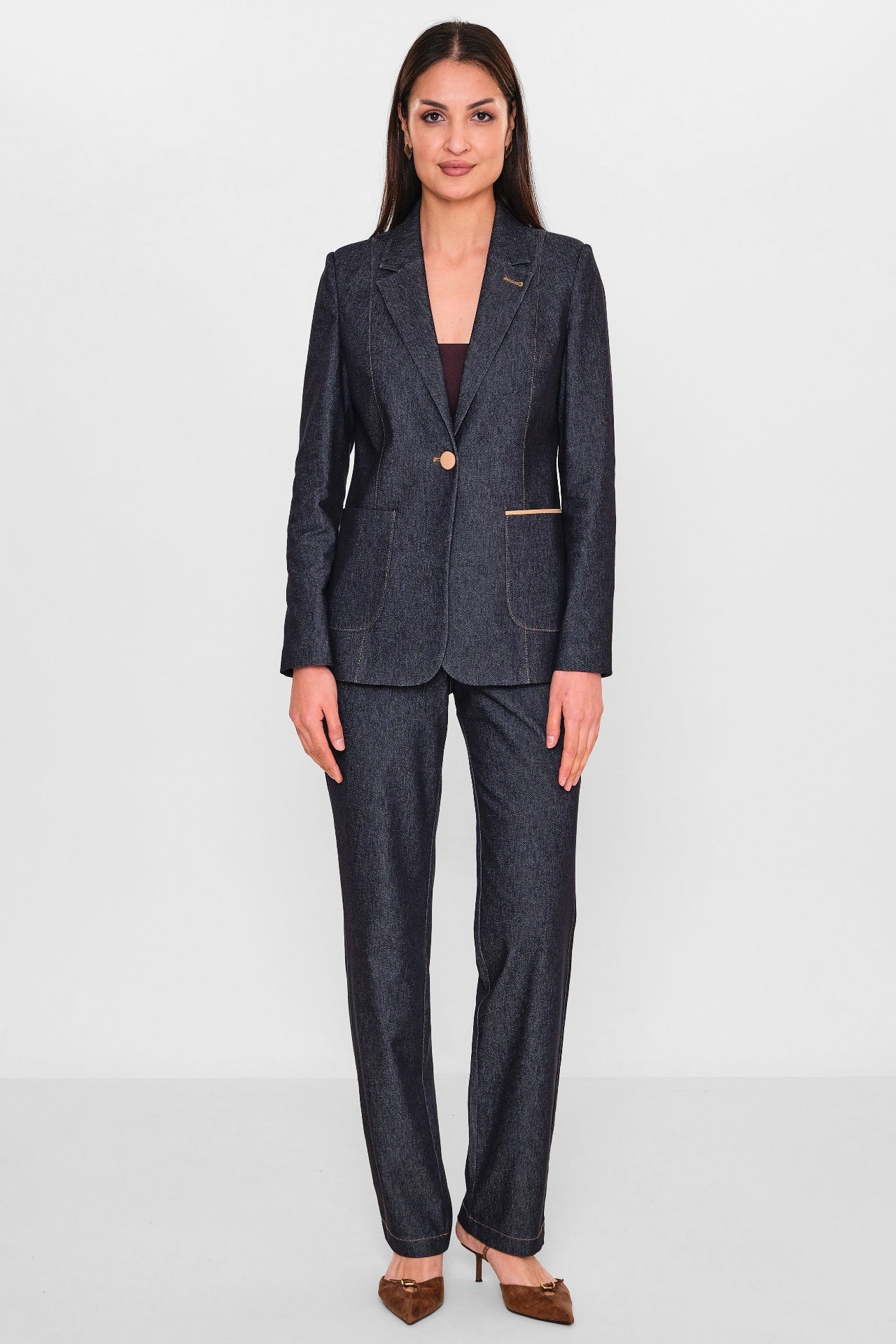 Eli̇tli̇ne - Plus Size Suit (ELT26Y7-34-1017) - 8690200142574