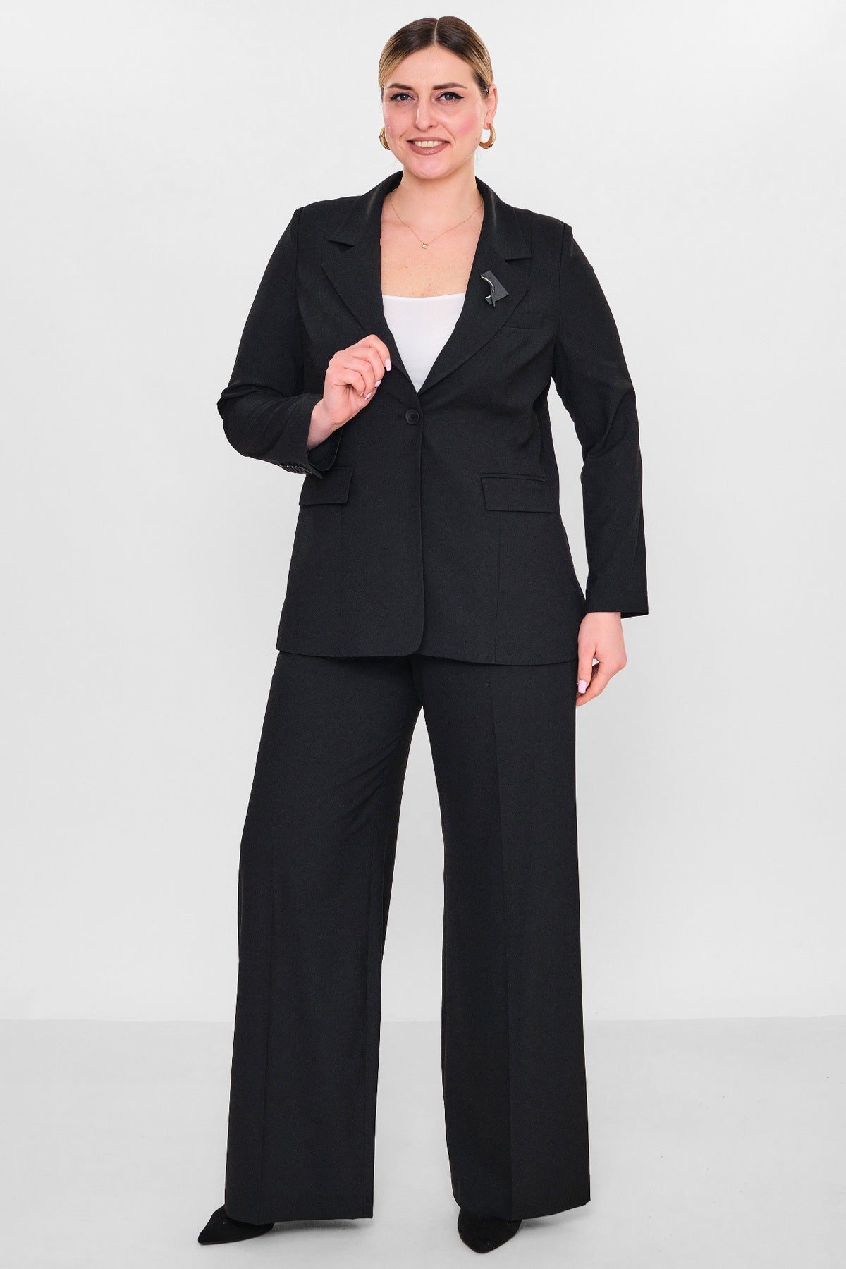 Meira - Plus Size Suit (MEI26Y8455)