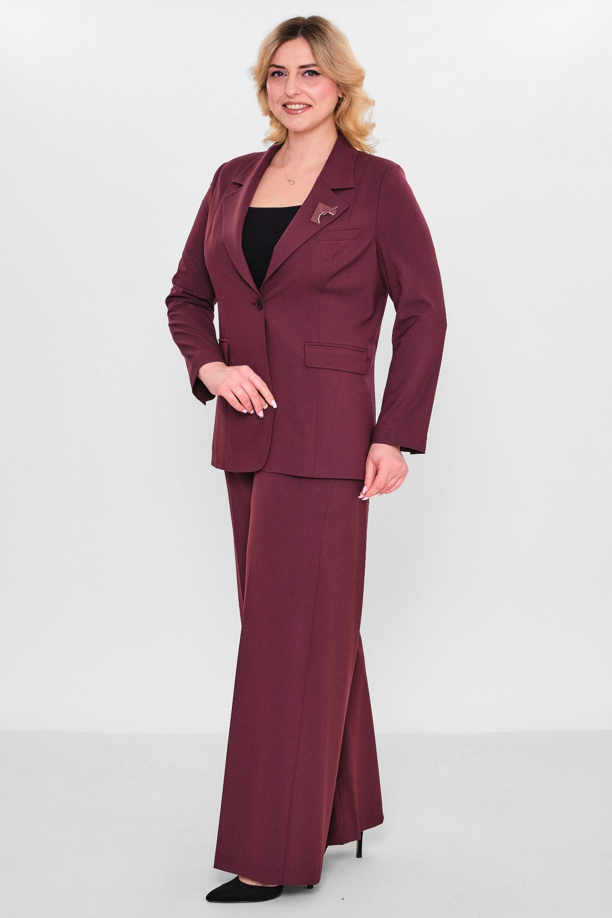 Meira - Plus Size Suit (MEI26Y8455)