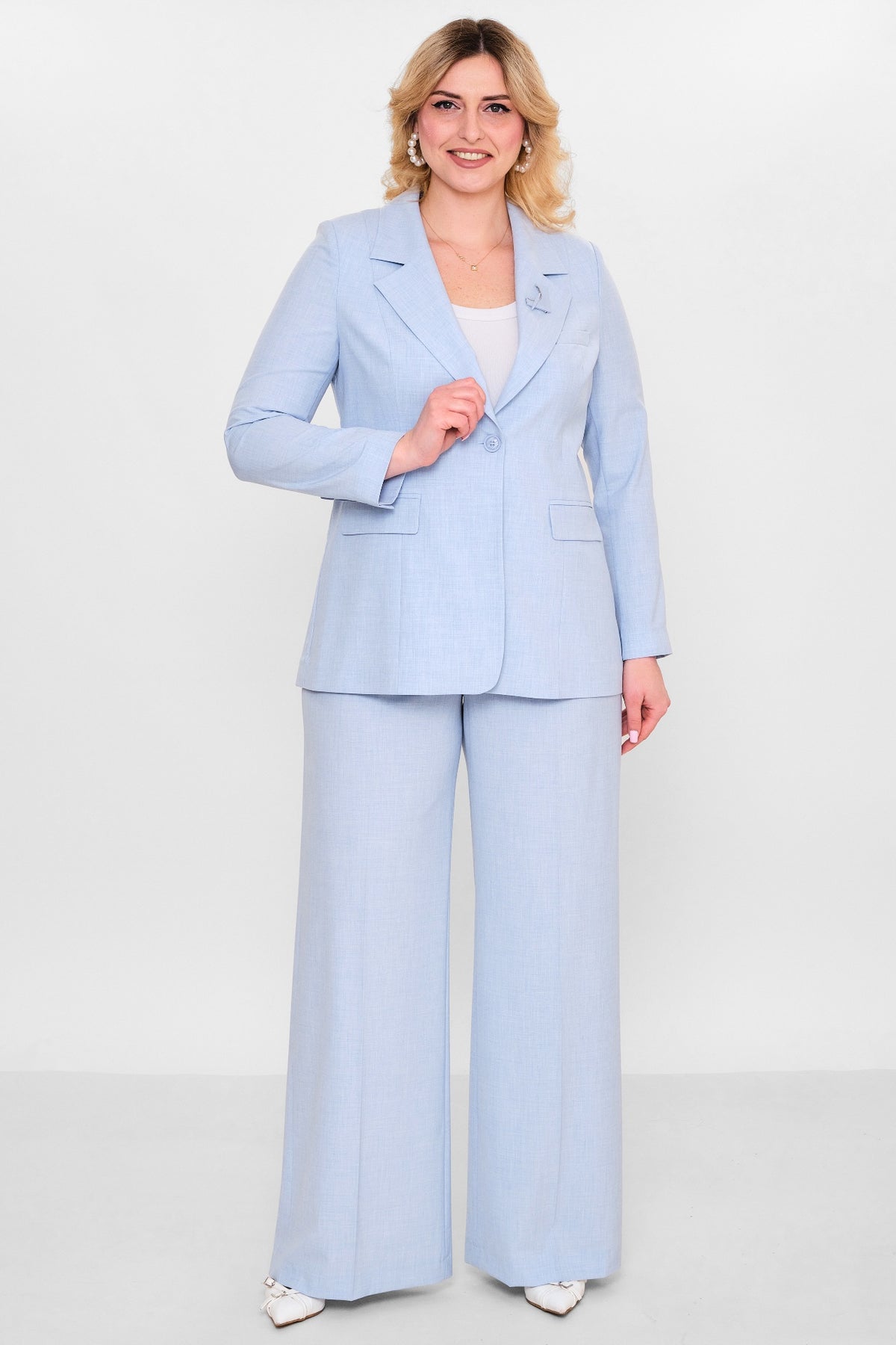 Meira - Plus Size Suit (MEI26Y8455)