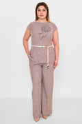 Dress port - Plus Size Suit (DSP26Y3467) - 8690200142833