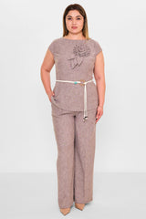 Dress port - Plus Size Suit (DSP26Y3467) - 8690200142833