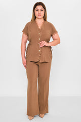 Dress port - Plus Size Suit (DSP26Y3476) - 8690200142871
