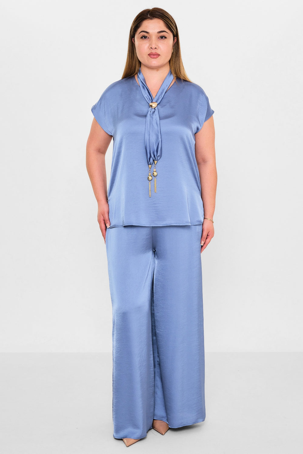 Dress port - Plus Size Suit (DSP26Y3465) - 8690200142901
