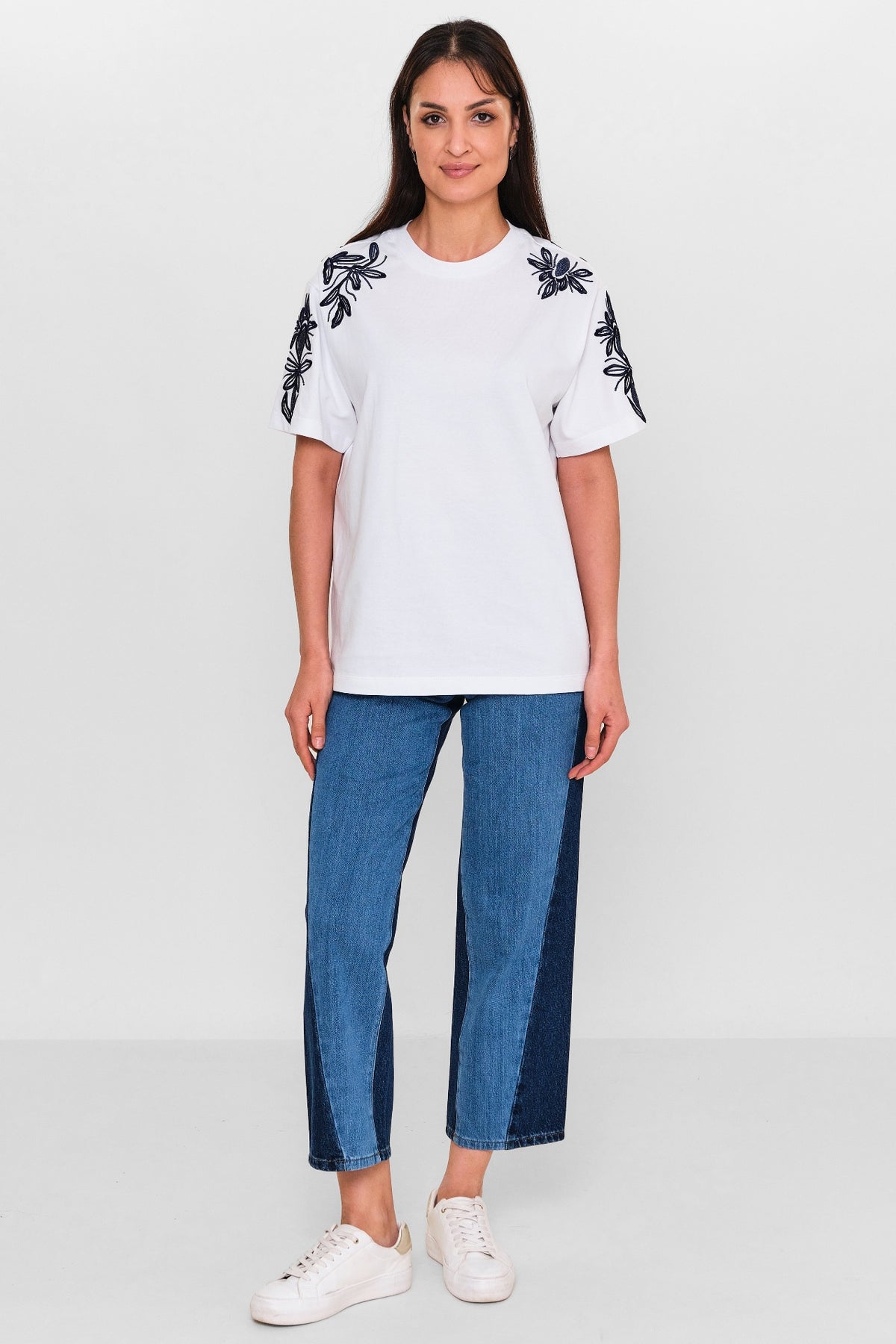Fashion club - Plus Size T-shirt (FSC26YSM2032) - 8690200142925