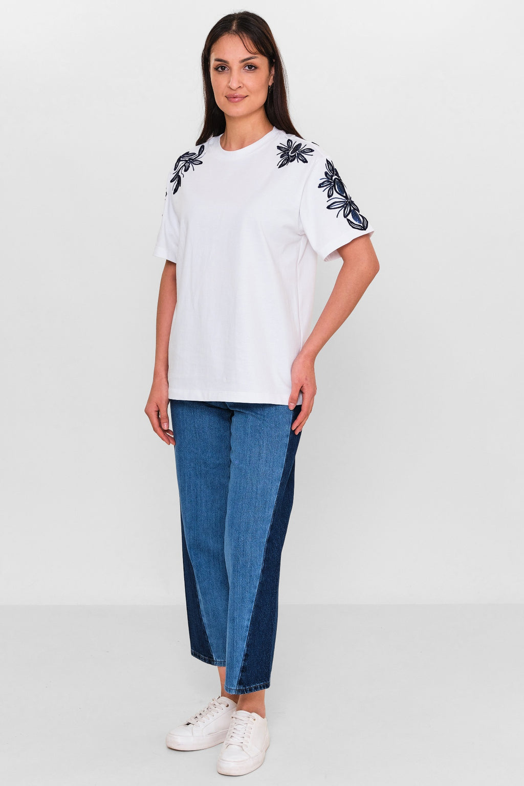 Fashion club - Plus Size T-shirt (FSC26YSM2032) - 8690200142925