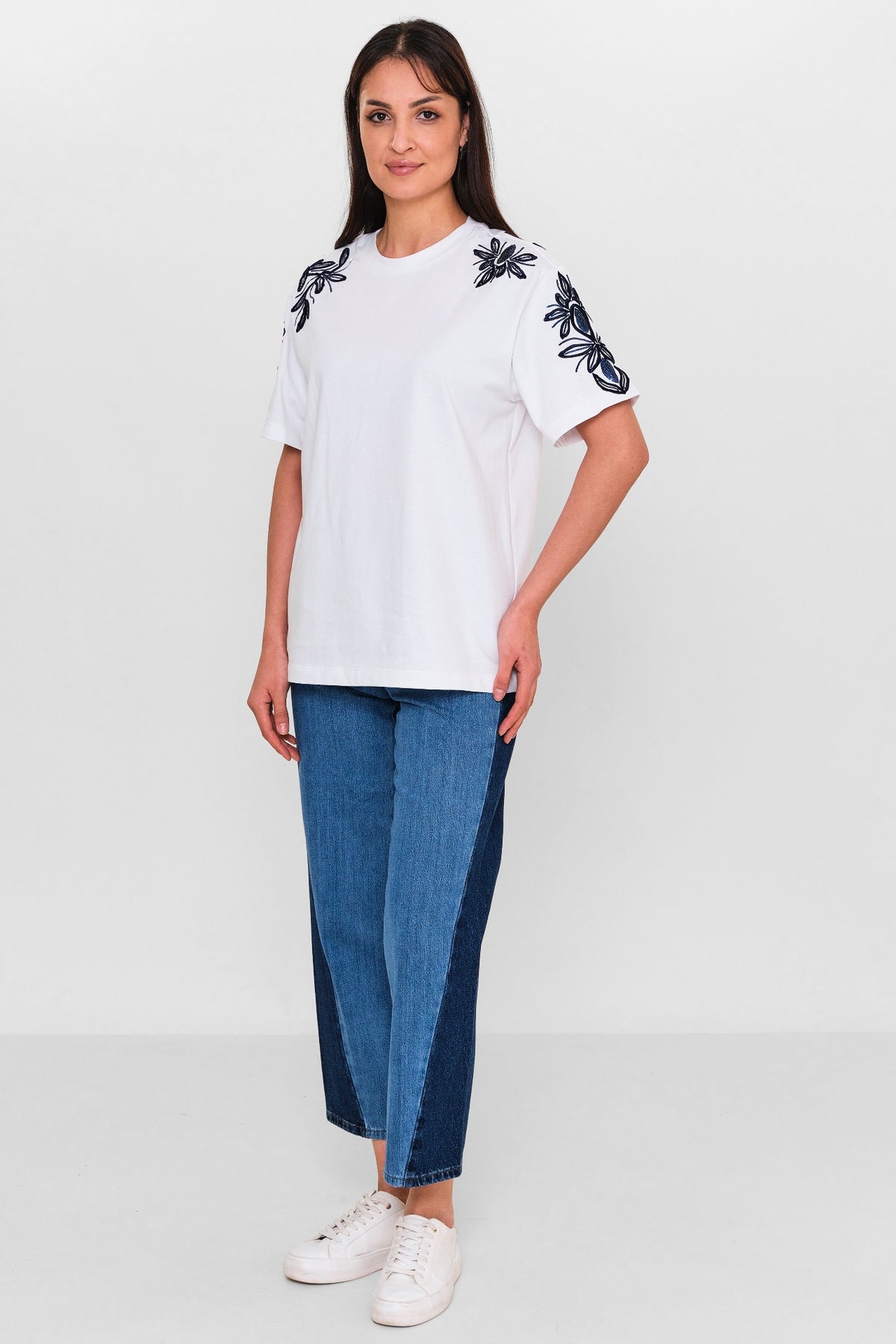 Fashion club - Plus Size T-shirt (FSC26YSM2032) - 8690200142925