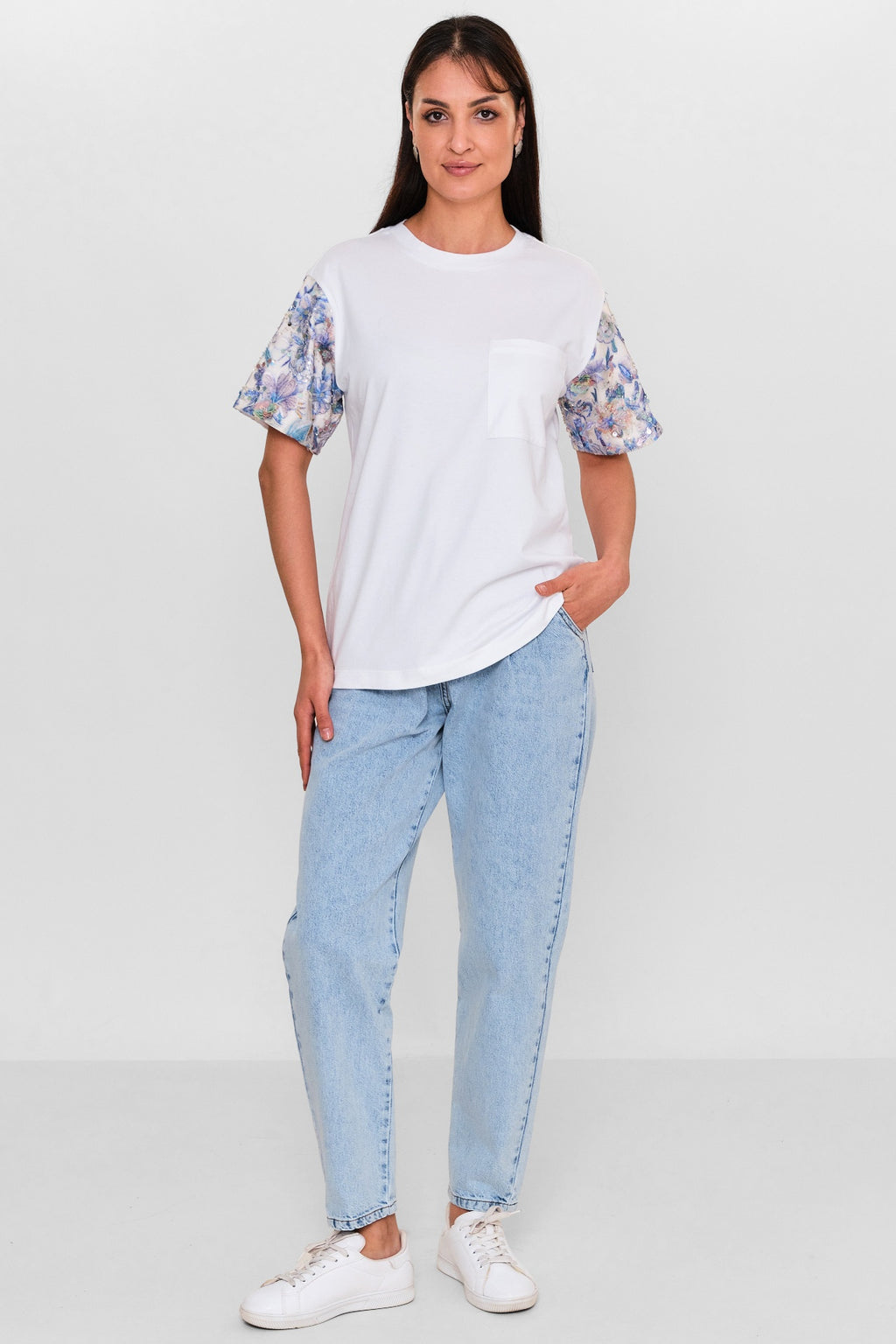 Fashion club - Plus Size T-shirt (FSC26YSM2033) - 8690200142932