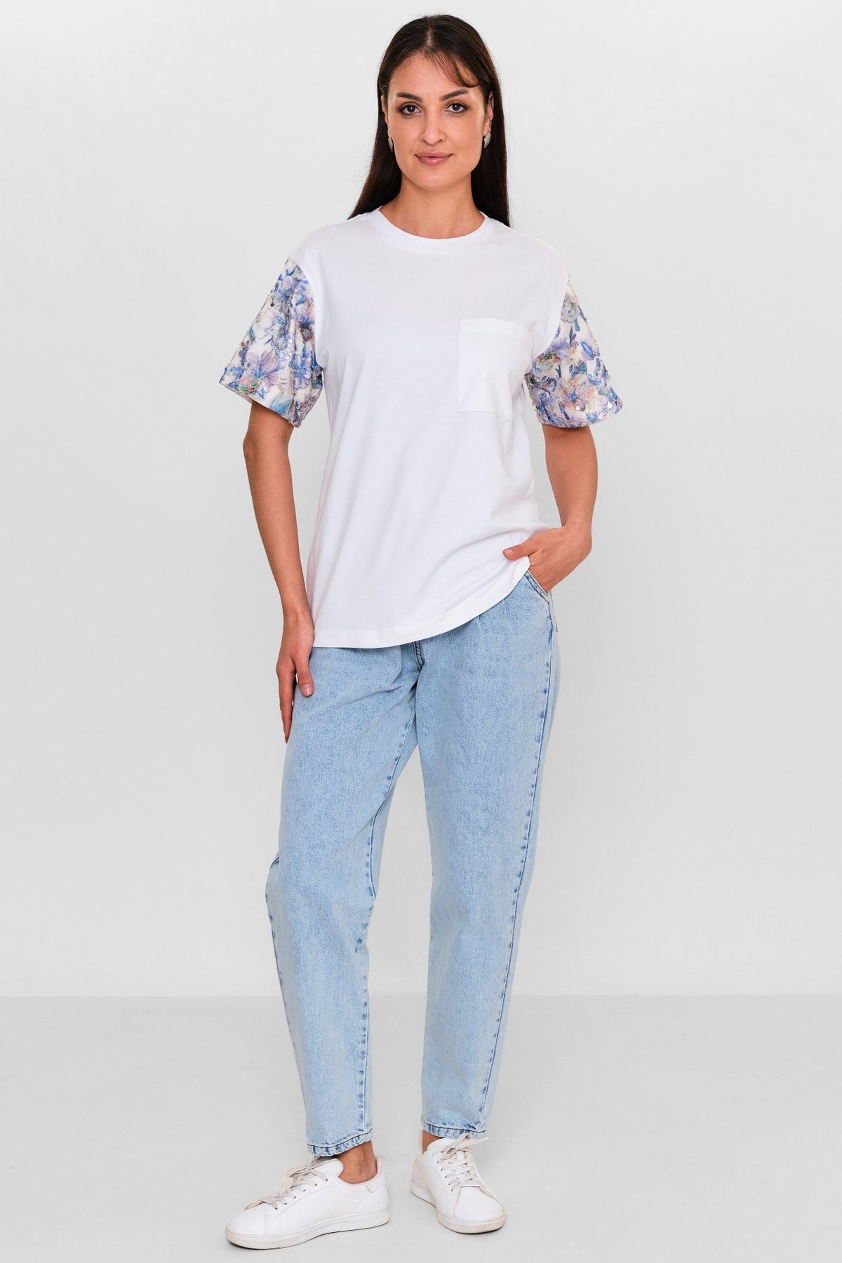 Fashion club - Plus Size T-shirt (FSC26YSM2033) - 8690200142932