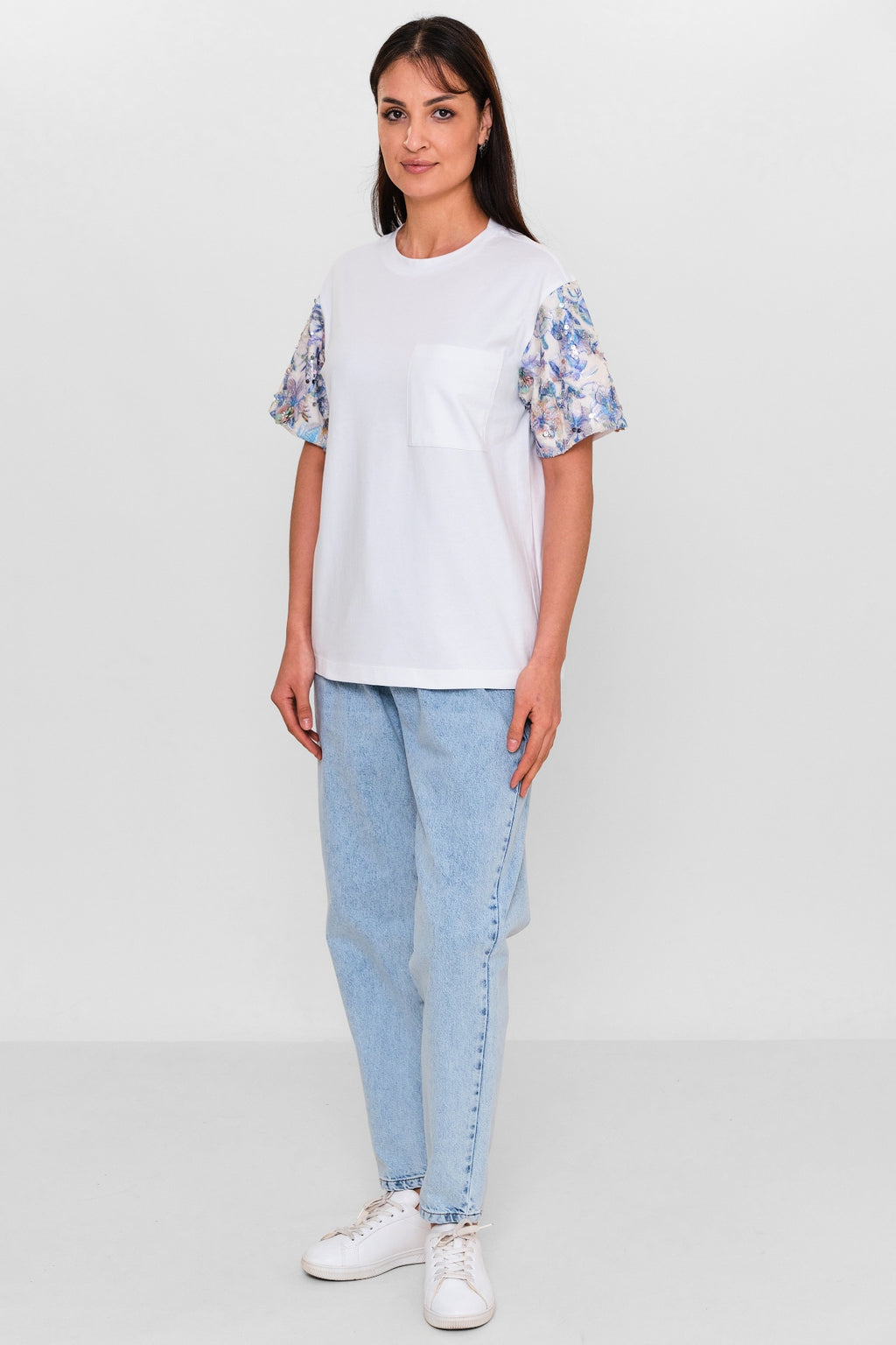 Fashion club - Plus Size T-shirt (FSC26YSM2033) - 8690200142932