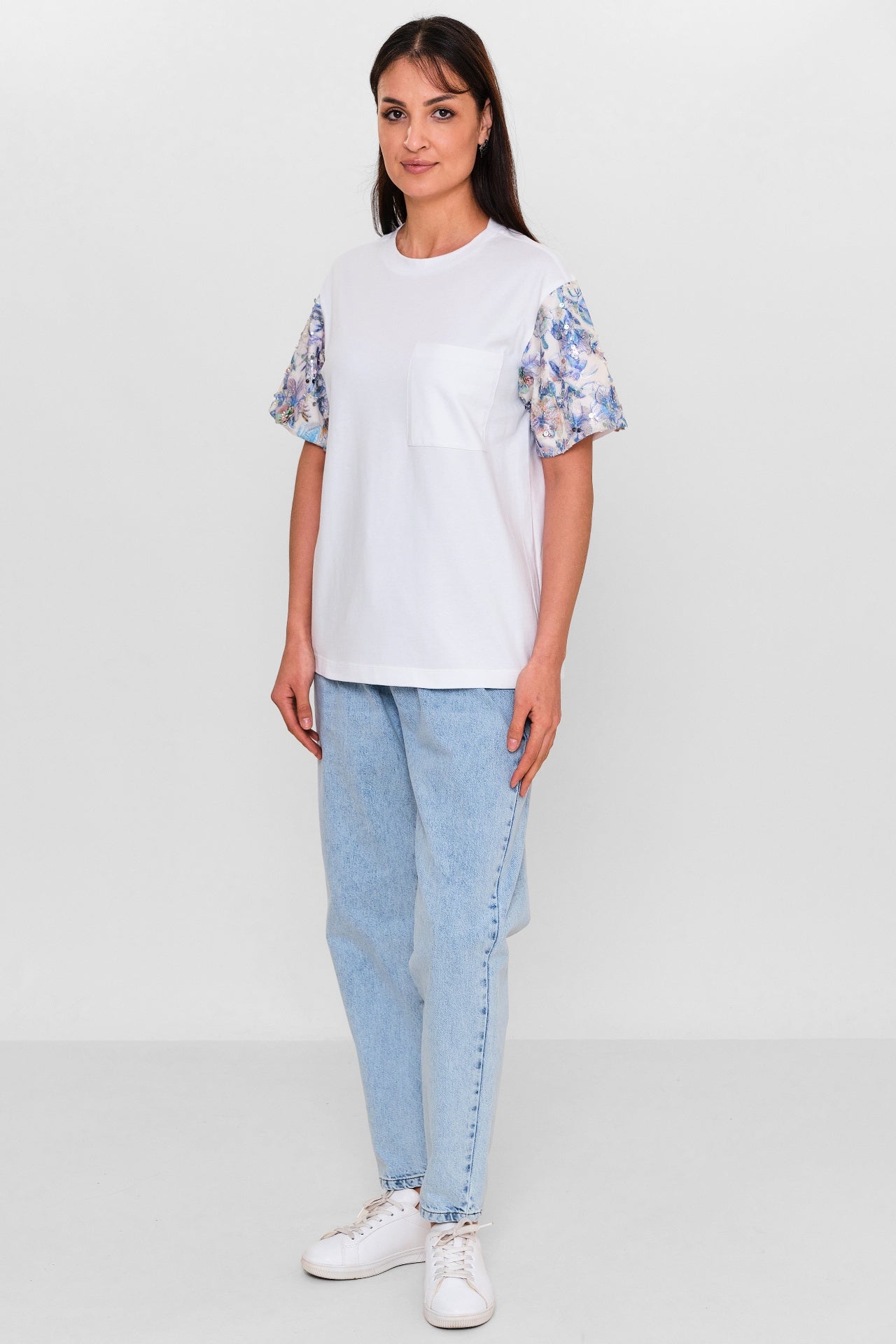 Fashion club - Plus Size T-shirt (FSC26YSM2033) - 8690200142932
