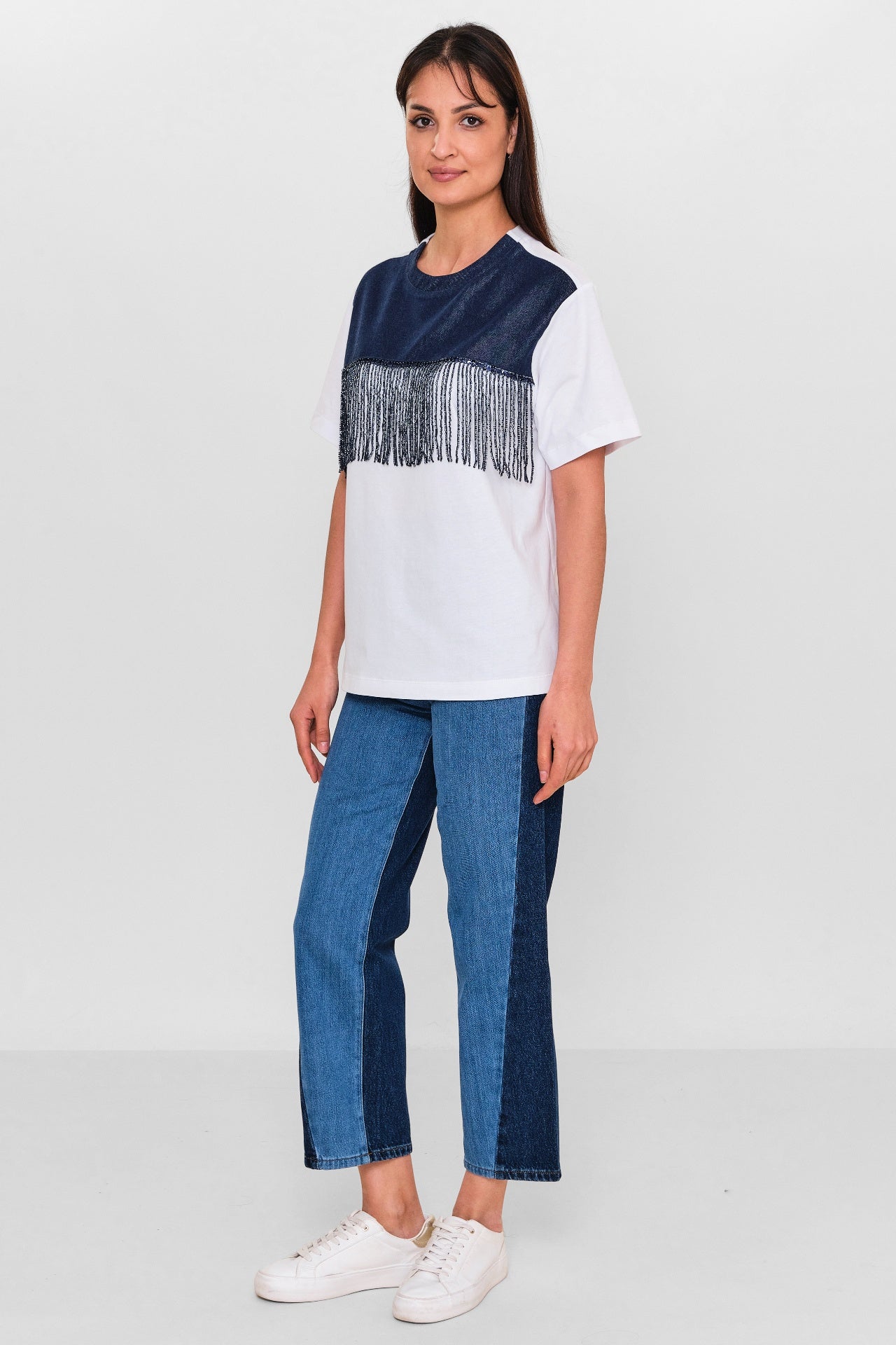 Fashion club - Plus Size T-shirt (FSC26YSM2034) - 8690200142949