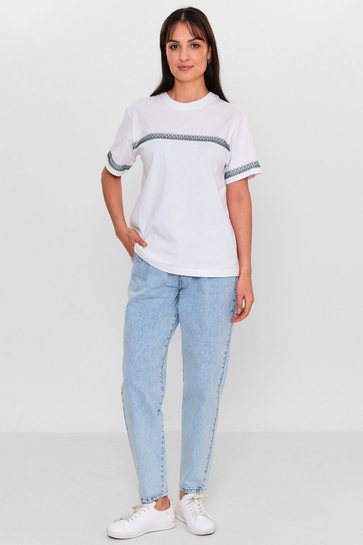 Fashion club - Plus Size T-shirt (FSC26YSM2036) - 8690200142956