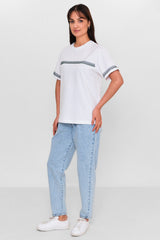 Fashi̇on club - Plus Size T-shirt (FSC26YSM2036) - 8690200142956