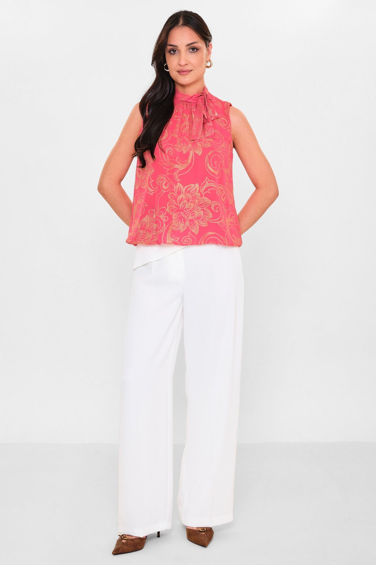 Selen - Plus Size Blouse (SLN26Y260243) - 8690200143076