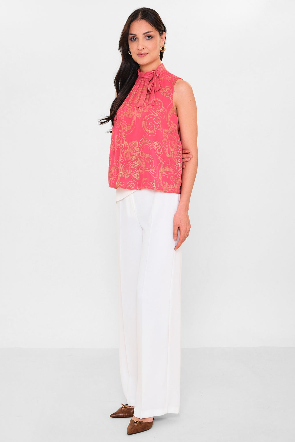 Selen - Plus Size Blouse (SLN26Y260243) - 8690200143076