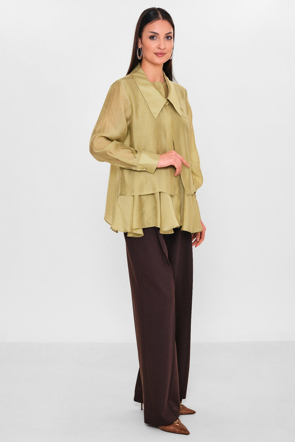 Mamulier - Plus Size Shirt (MML26Y7005) - 8690200143168