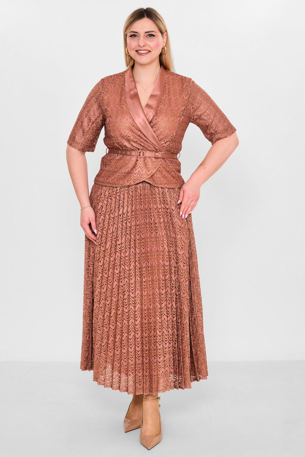 Myraang - Plus Size Suit (MRG26Y08-8460) - 8690200143212