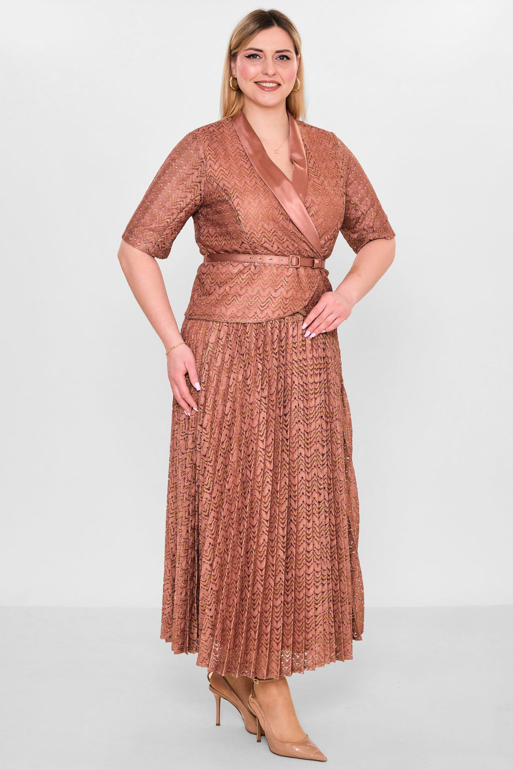 Myraang - Plus Size Suit (MRG26Y08-8460) - 8690200143212